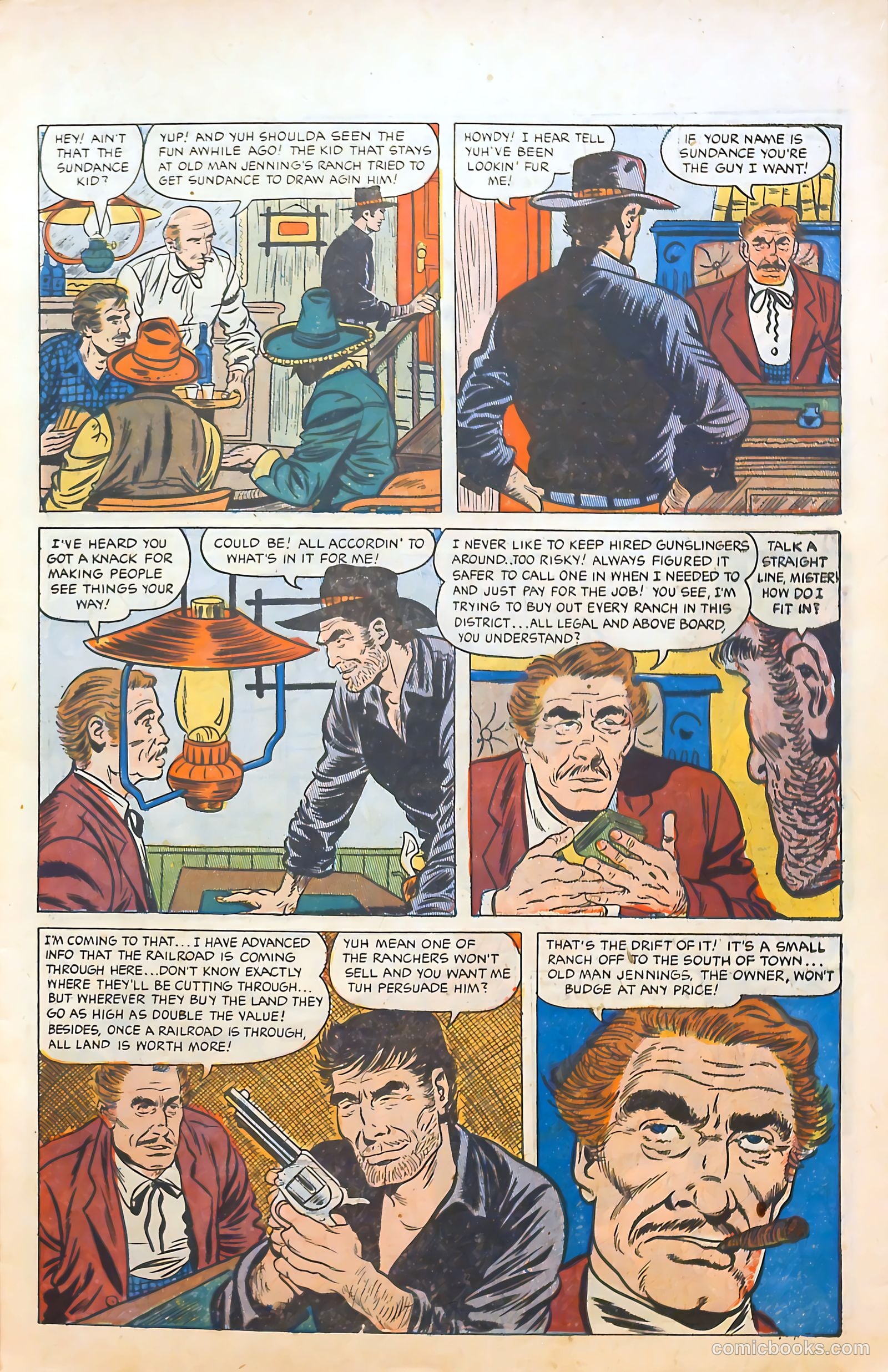 Blazing Western #4 (1954) — page 5 of 36