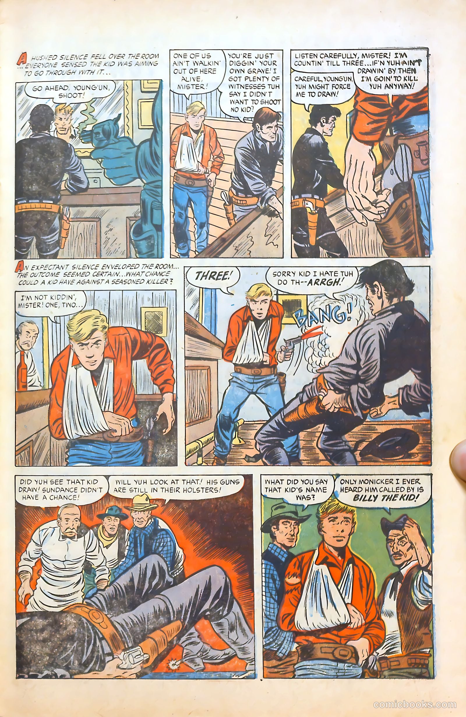 Blazing Western #4 (1954) — page 11 of 36