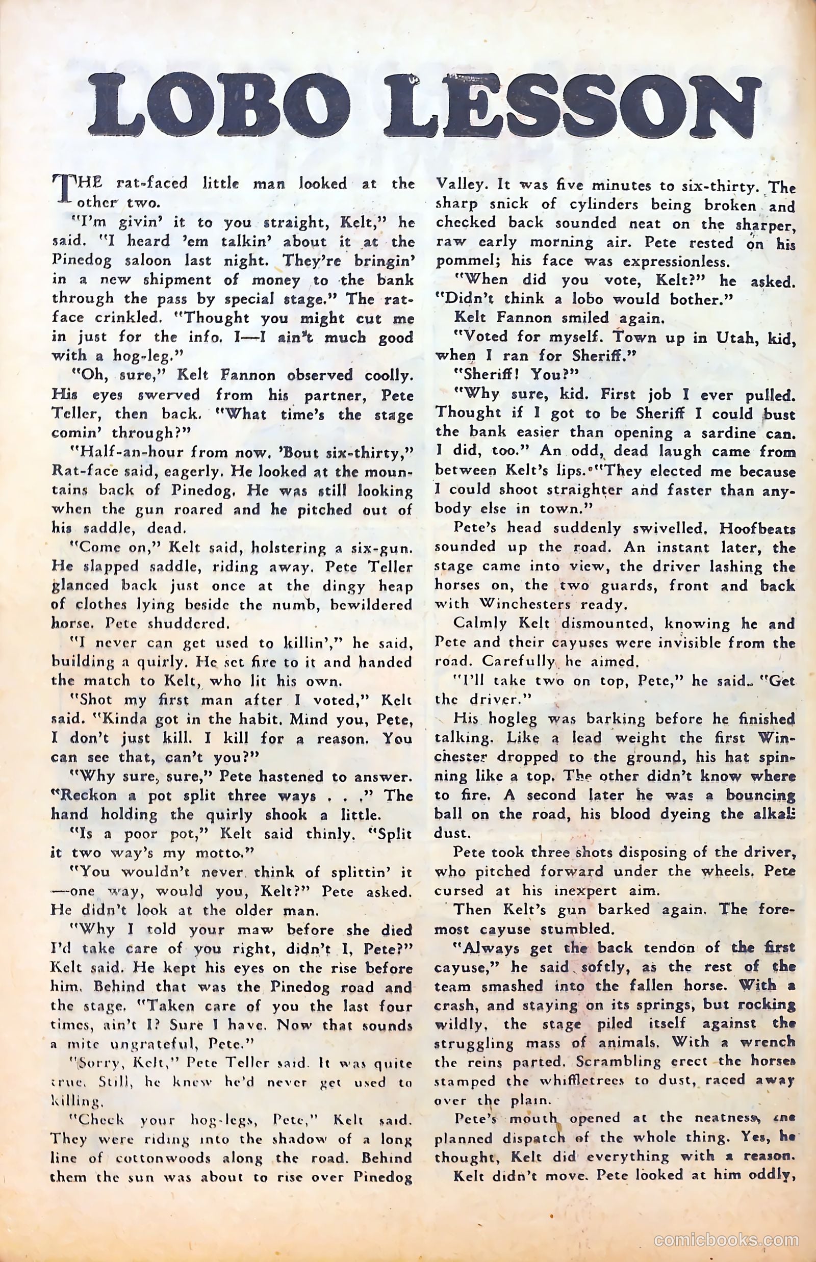 Blazing Western #4 (1954) — page 14 of 36