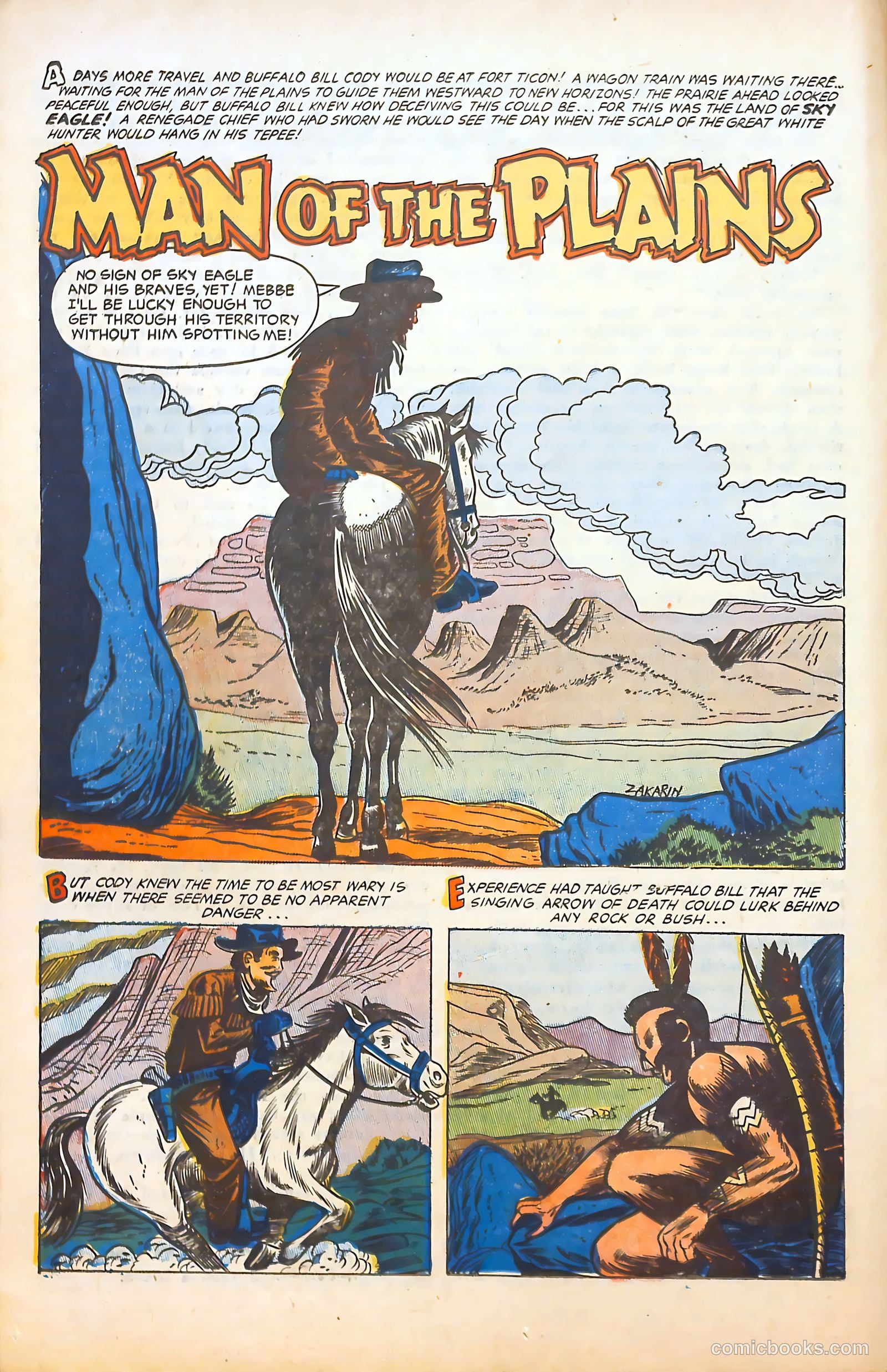 Blazing Western #4 (1954) — page 16 of 36