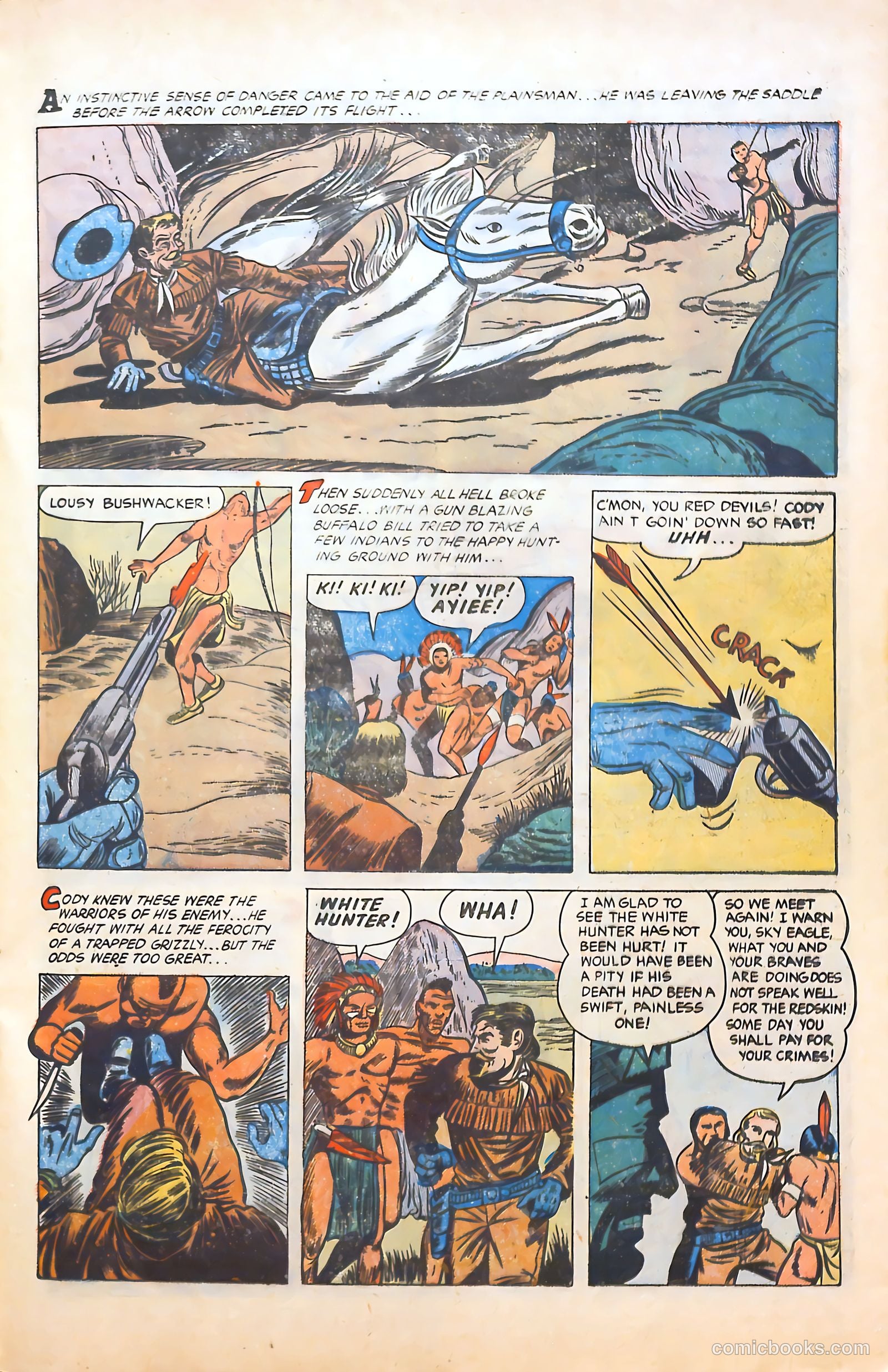 Blazing Western #4 (1954) — page 17 of 36