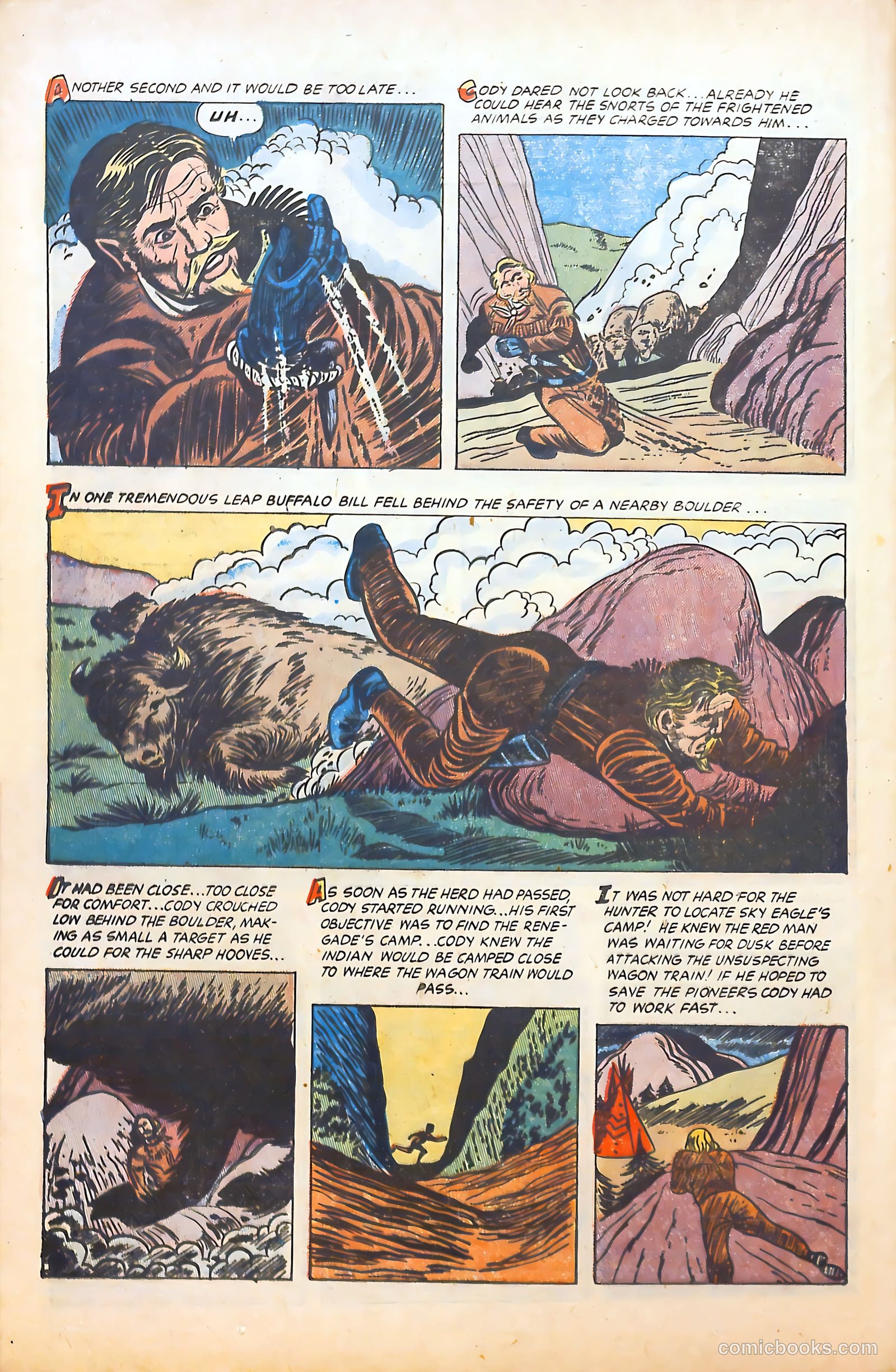 Blazing Western #4 (1954) — page 20 of 36