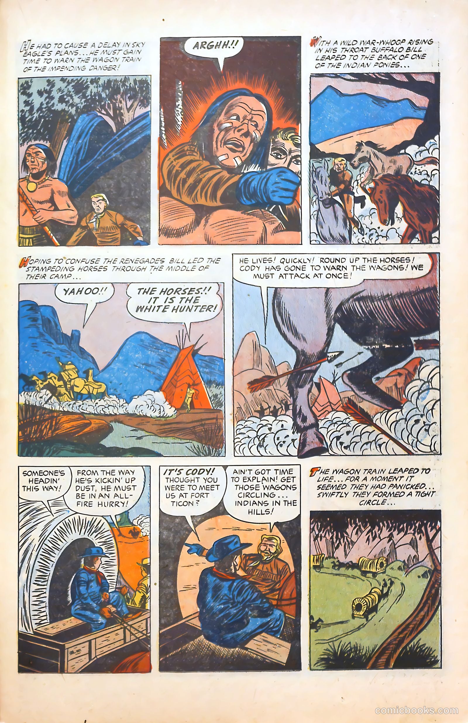 Blazing Western #4 (1954) — page 21 of 36