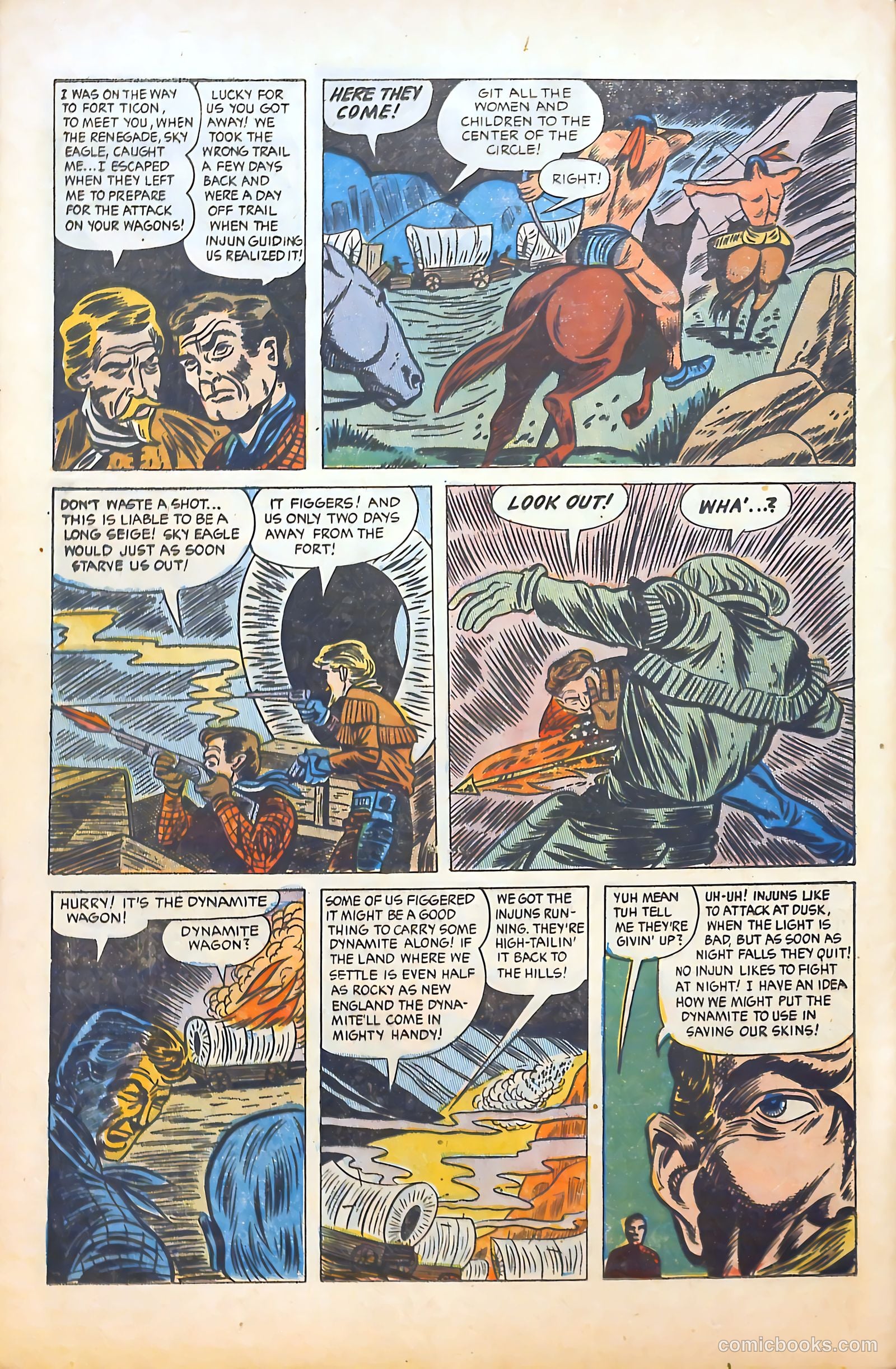 Blazing Western #4 (1954) — page 22 of 36
