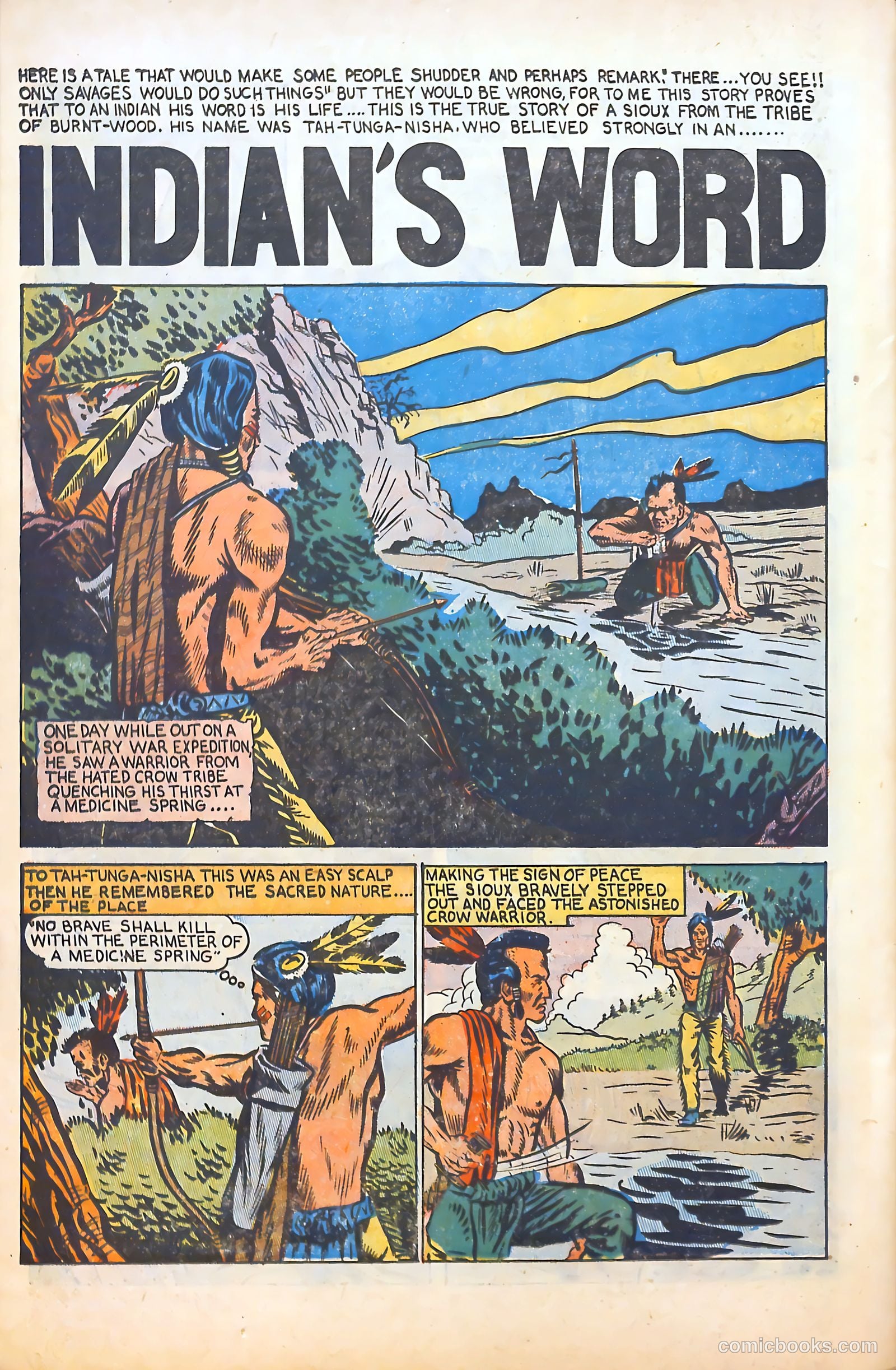 Blazing Western #4 (1954) — page 24 of 36