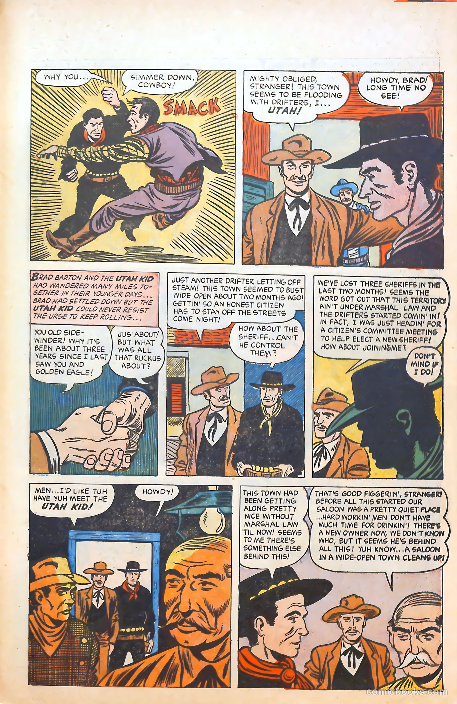 Blazing Western #4 (1954) — page 29 of 36