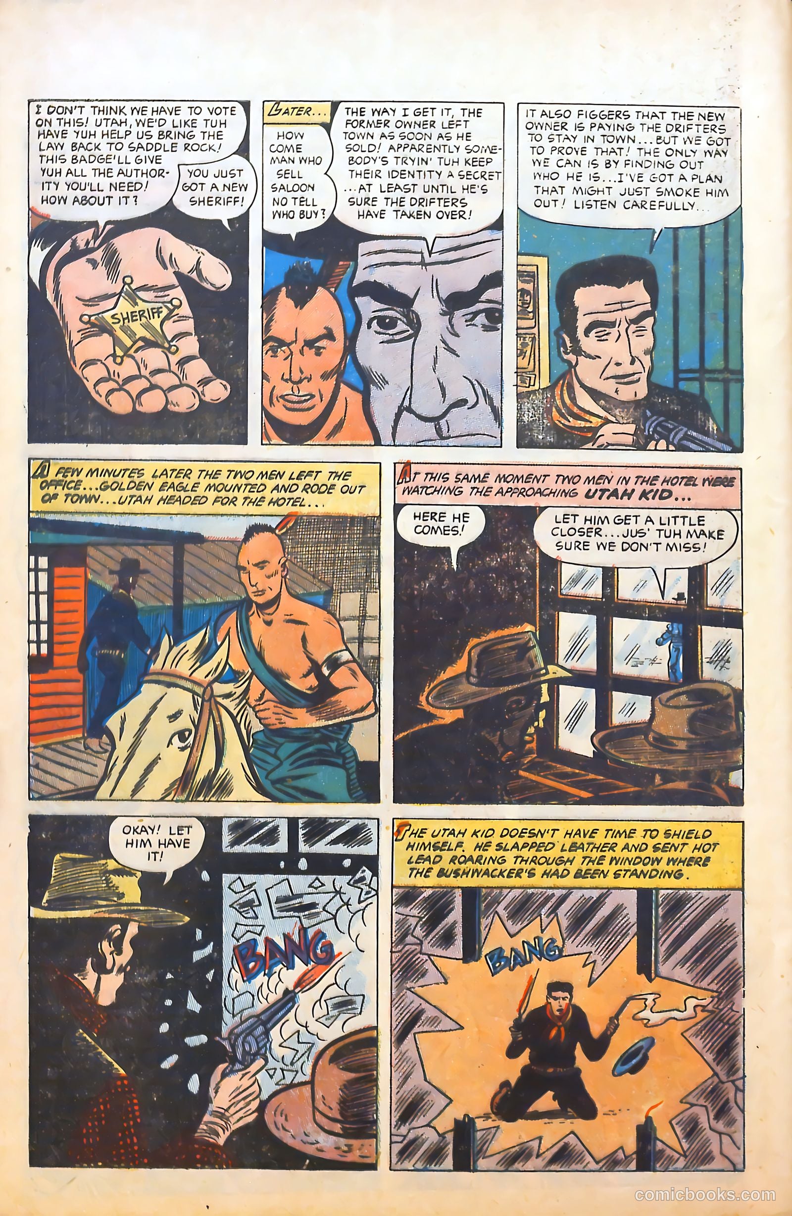 Blazing Western #4 (1954) — page 30 of 36