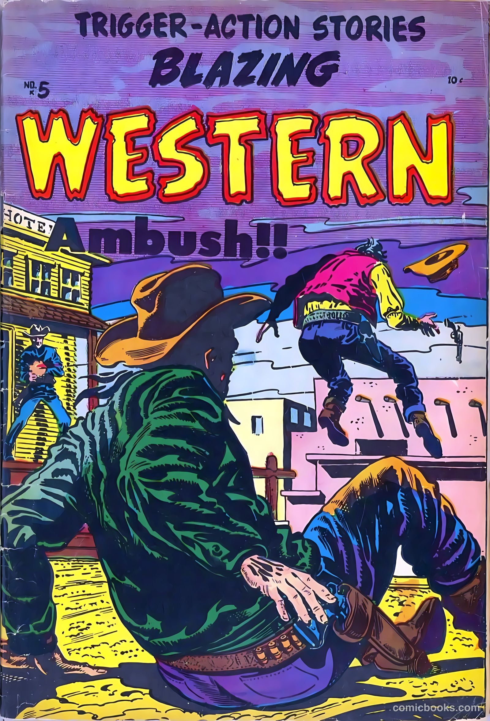 Blazing Western #5 (1954) — page 2 of 37