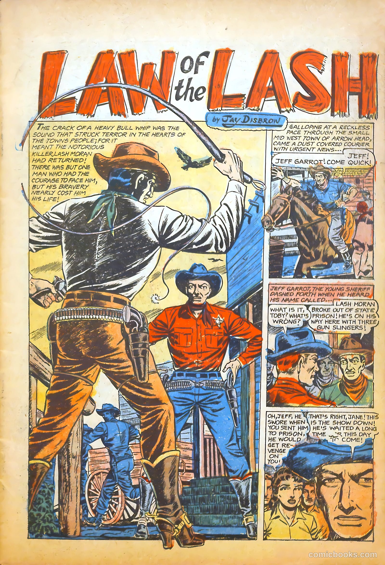 Blazing Western #5 (1954) — page 4 of 37