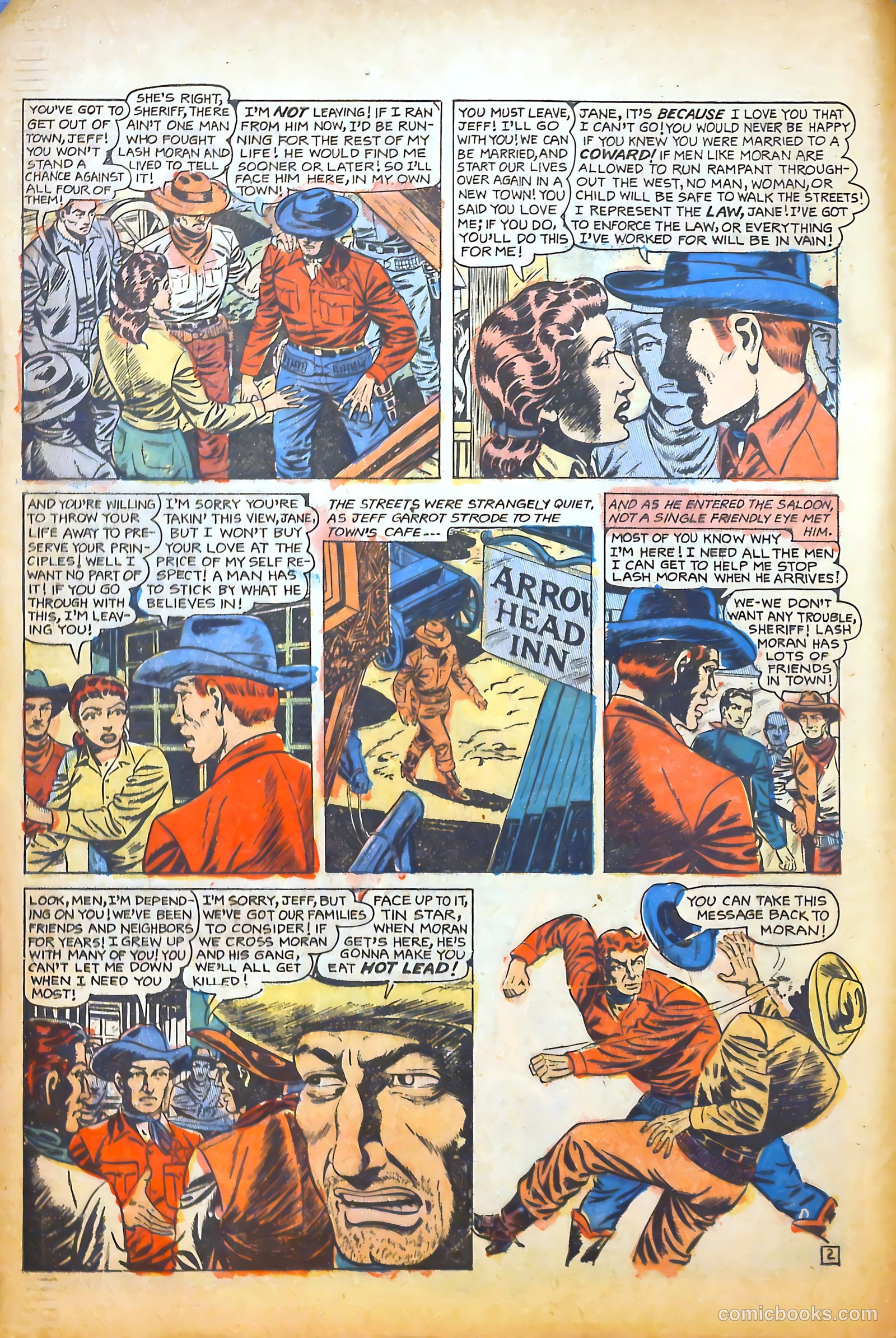 Blazing Western #5 (1954) — page 5 of 37