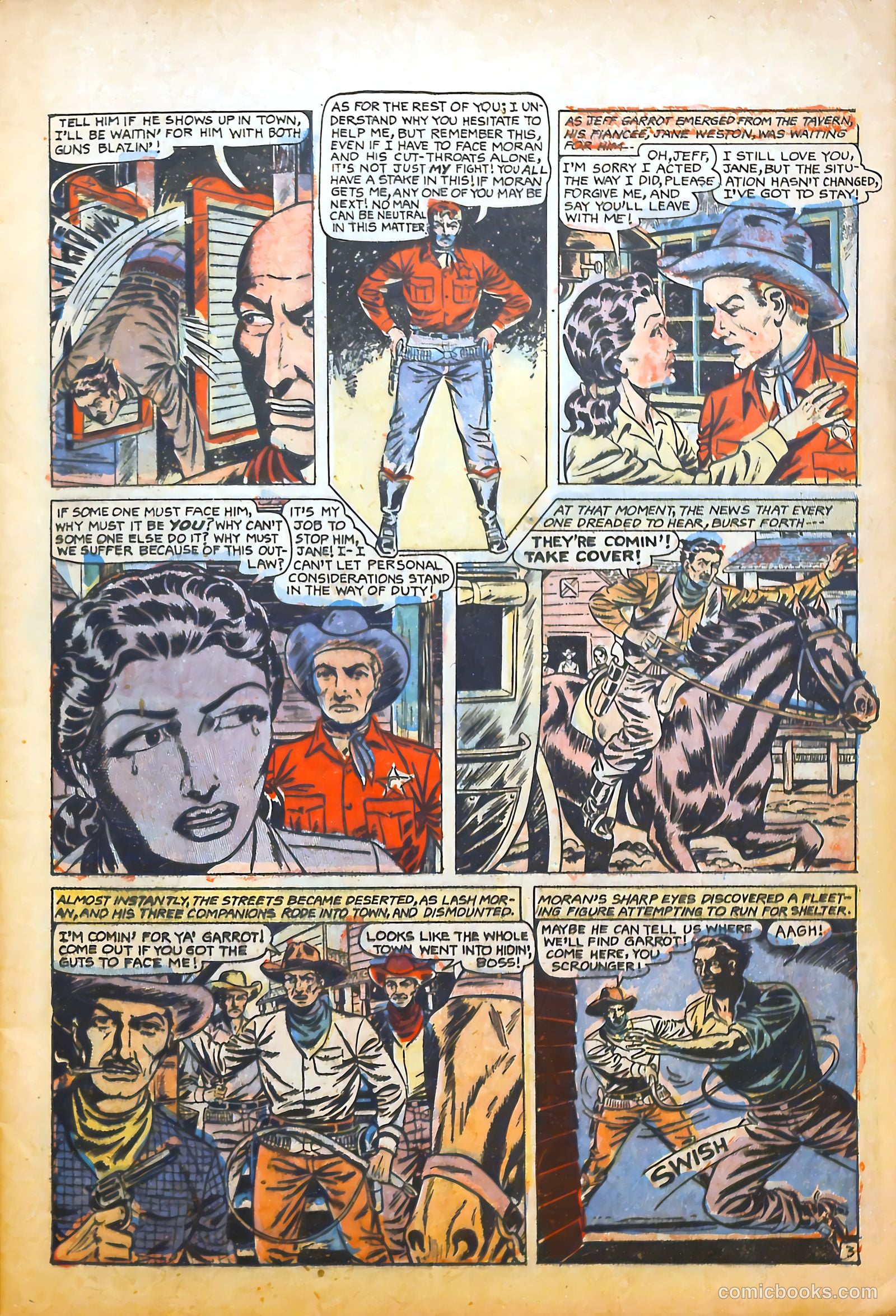 Blazing Western #5 (1954) — page 6 of 37