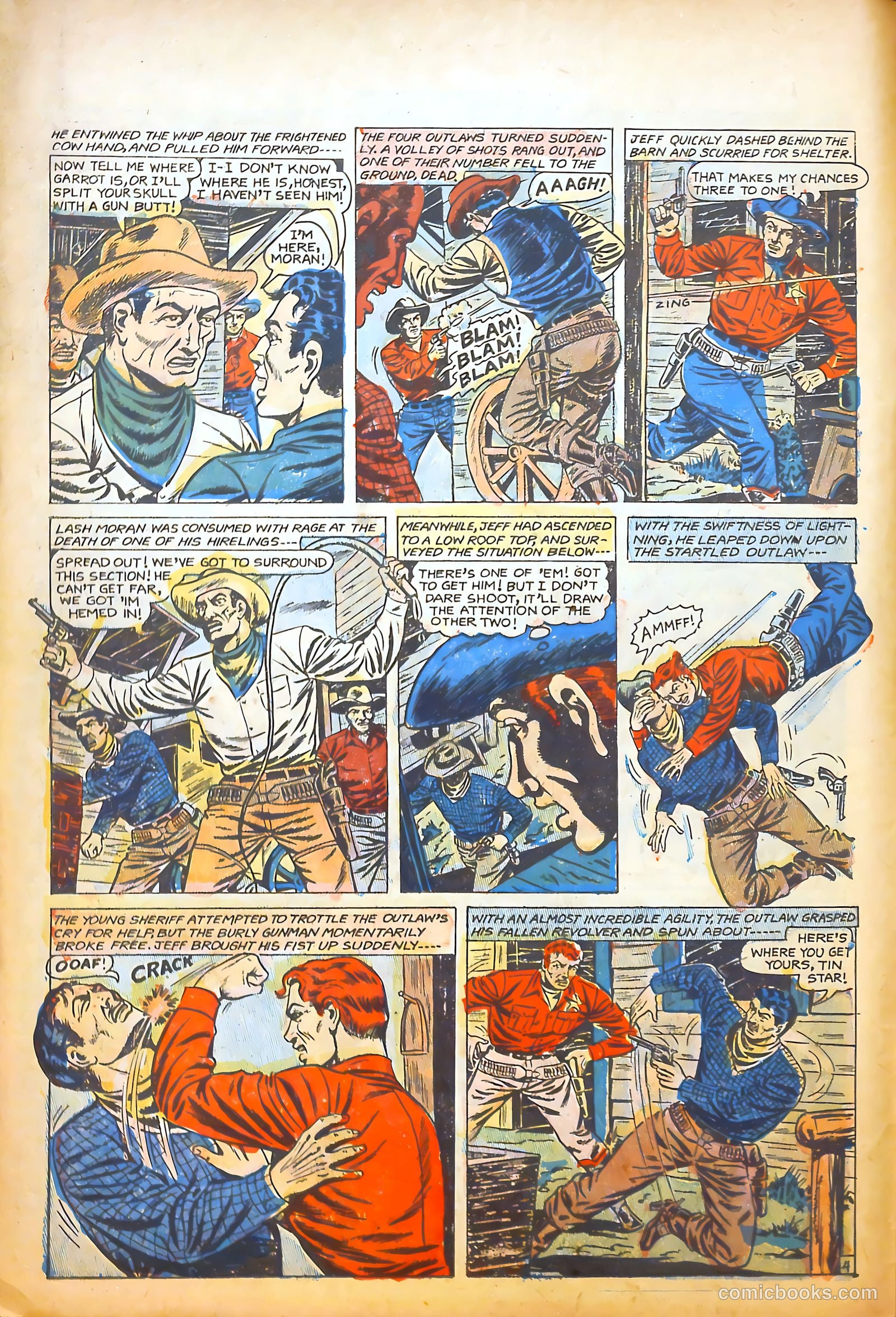Blazing Western #5 (1954) — page 7 of 37