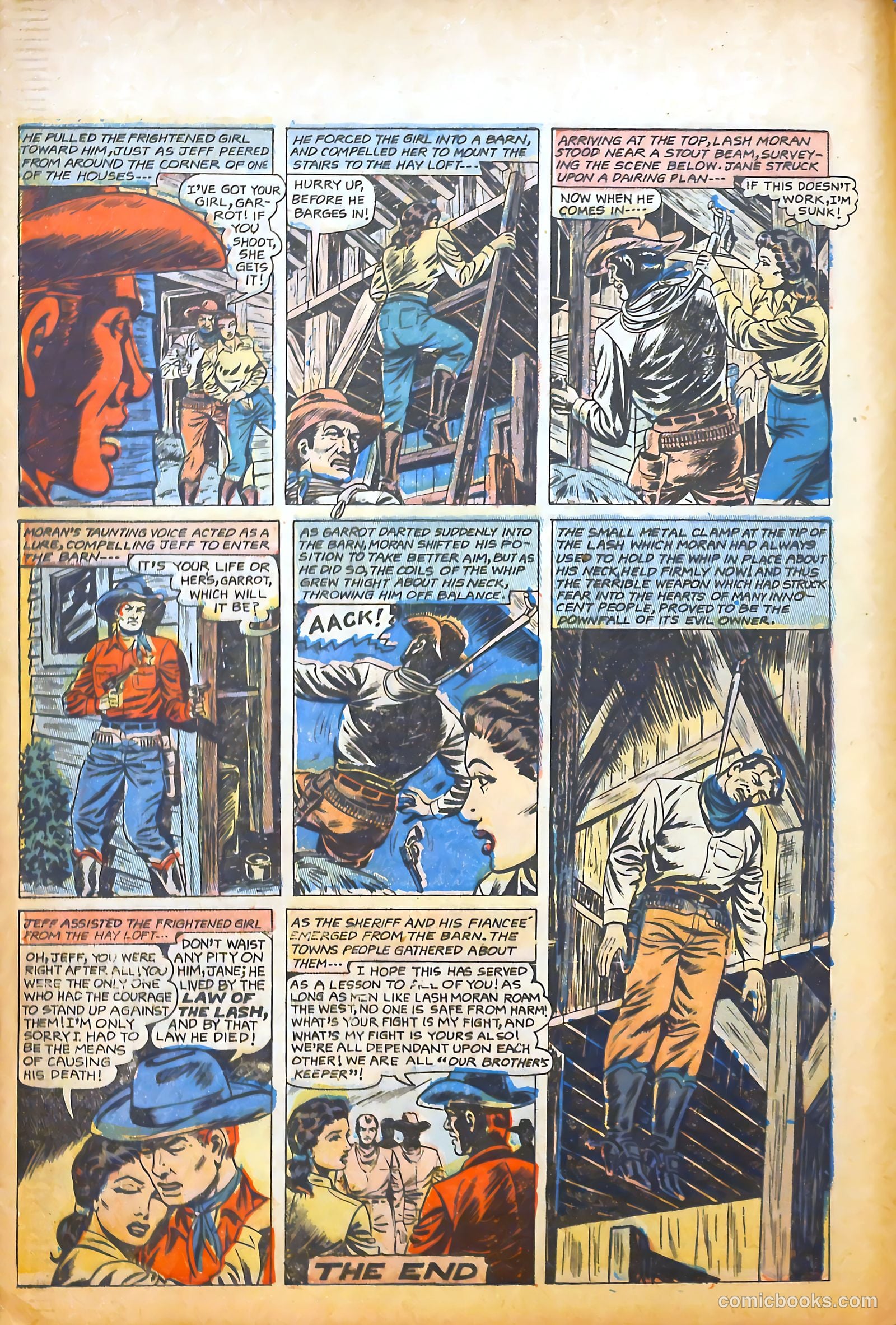 Blazing Western #5 (1954) — page 9 of 37