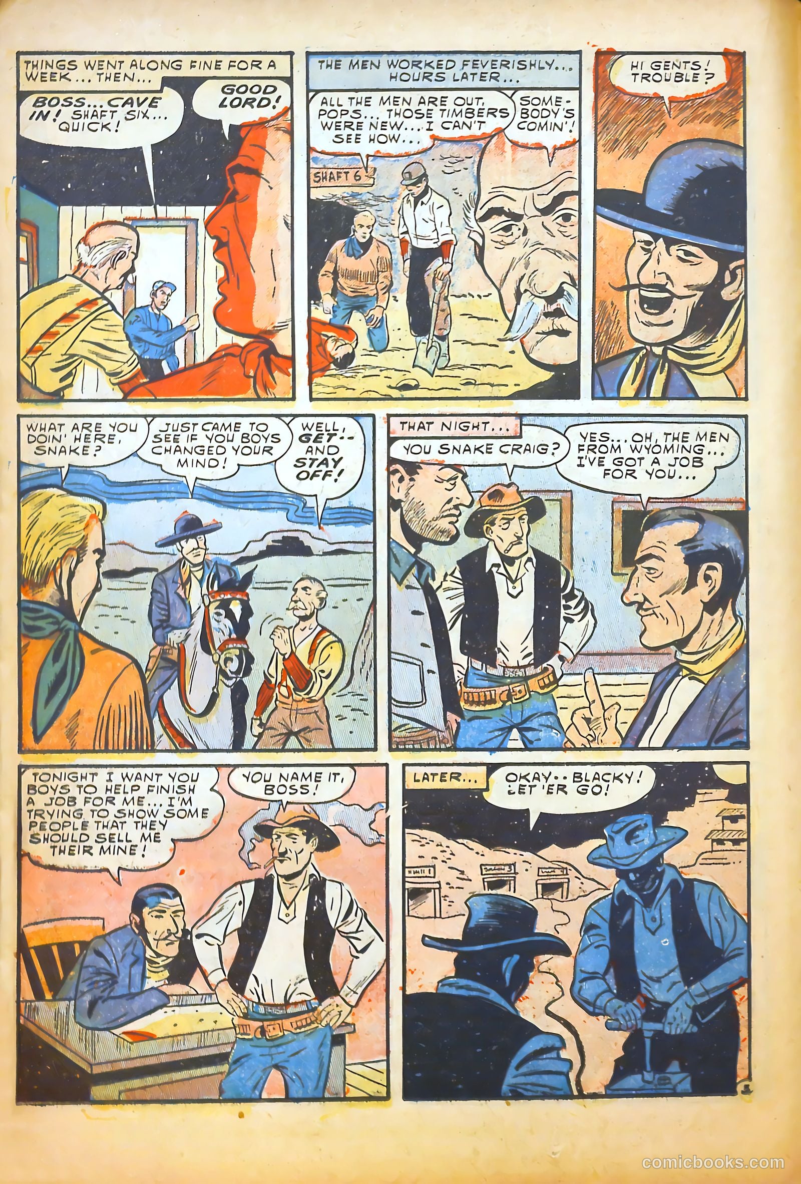 Blazing Western #5 (1954) — page 15 of 37