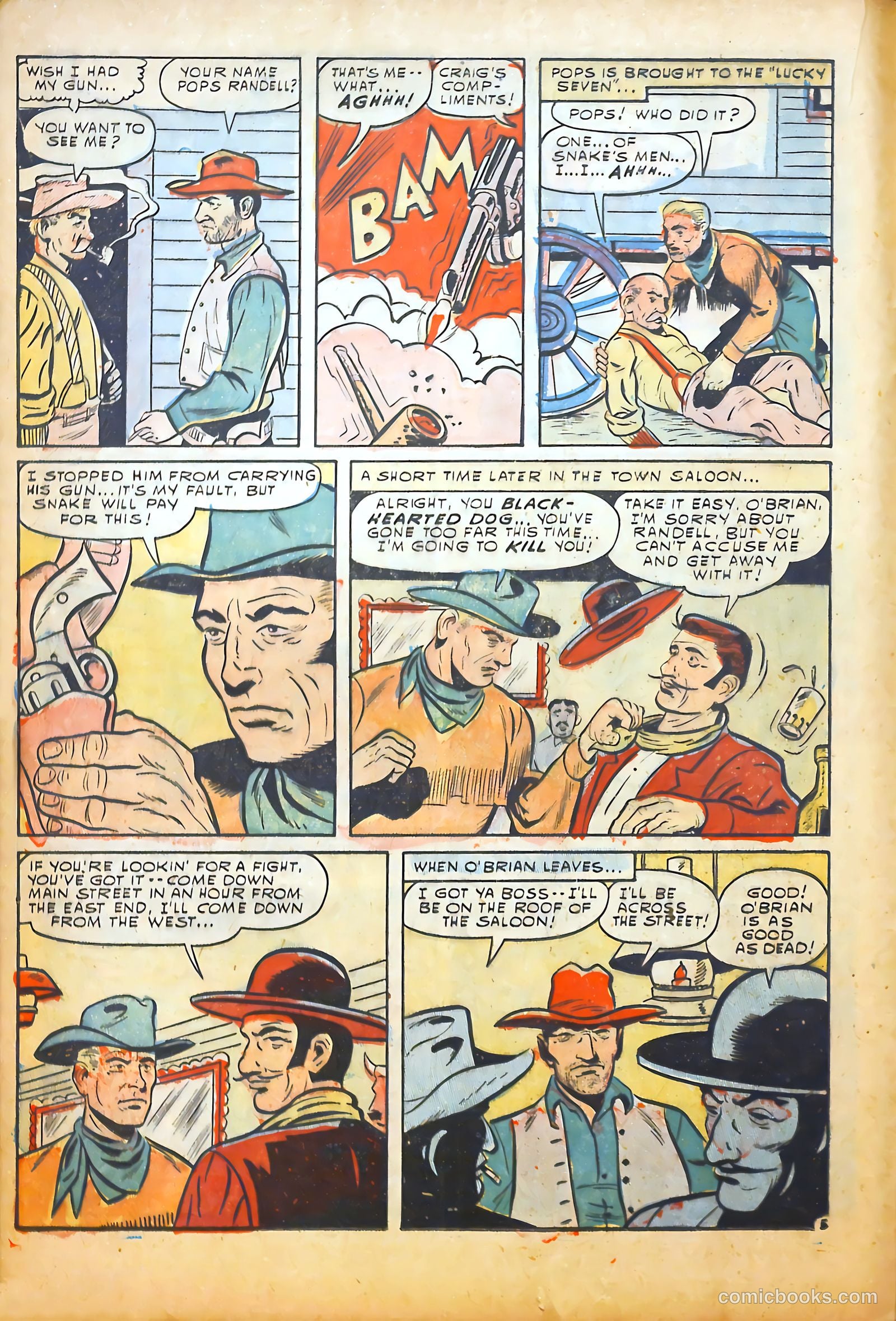 Blazing Western #5 (1954) — page 17 of 37