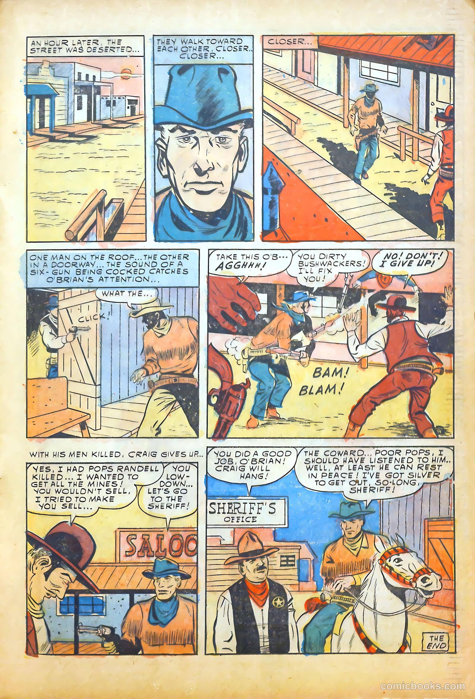 Blazing Western #5 (1954) — page 18 of 37