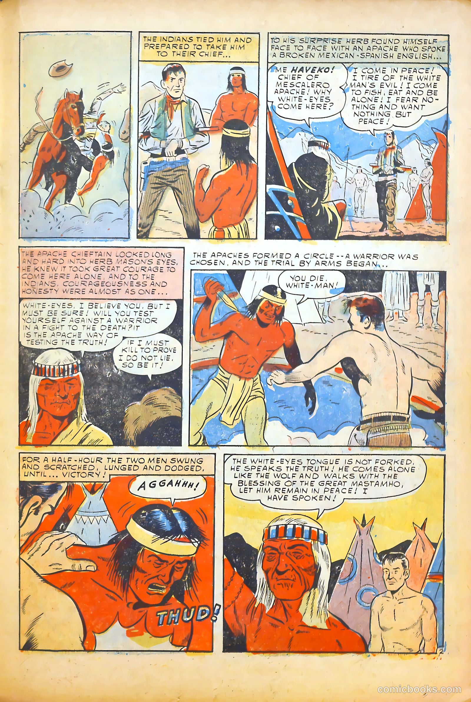 Blazing Western #5 (1954) — page 20 of 37