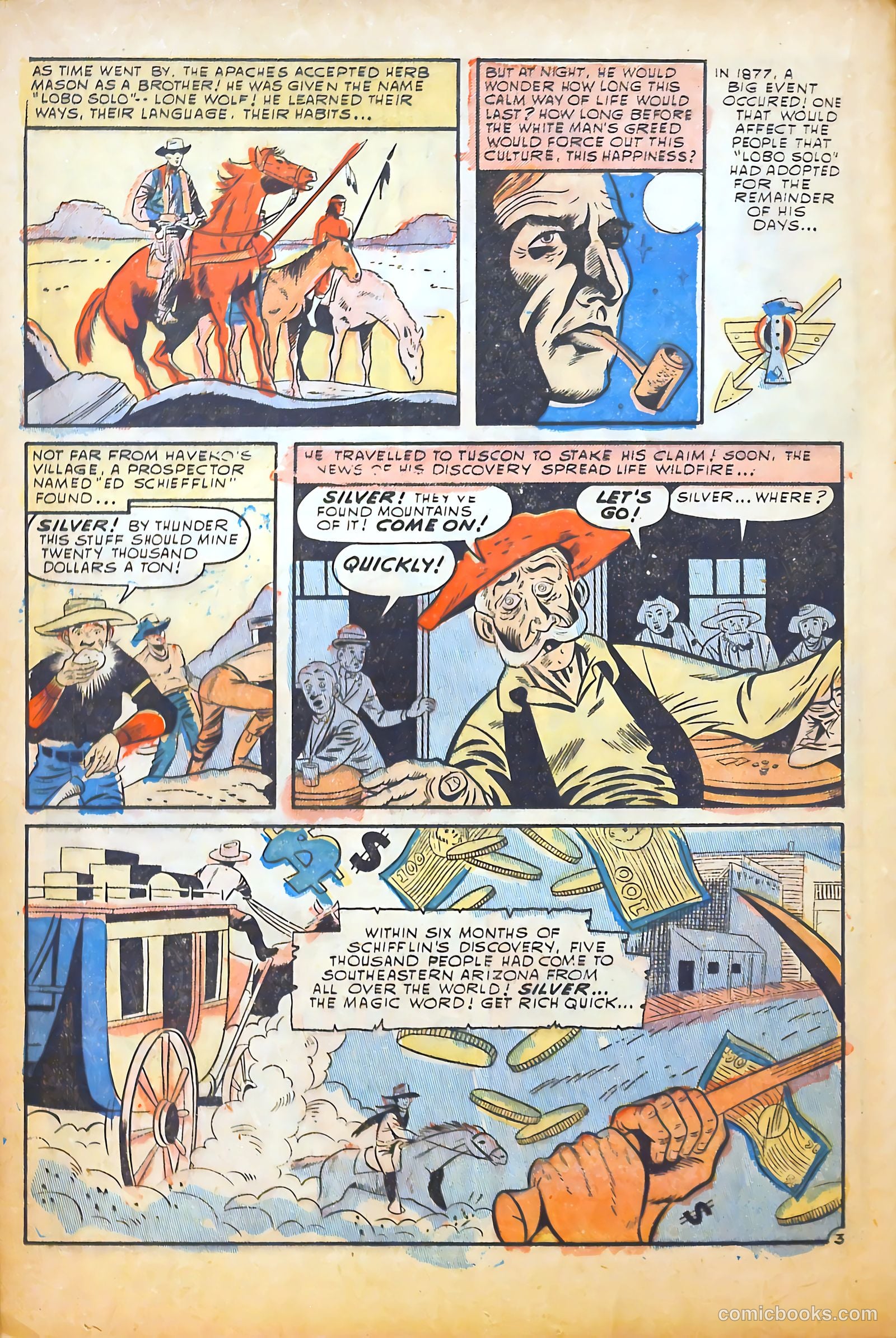 Blazing Western #5 (1954) — page 21 of 37