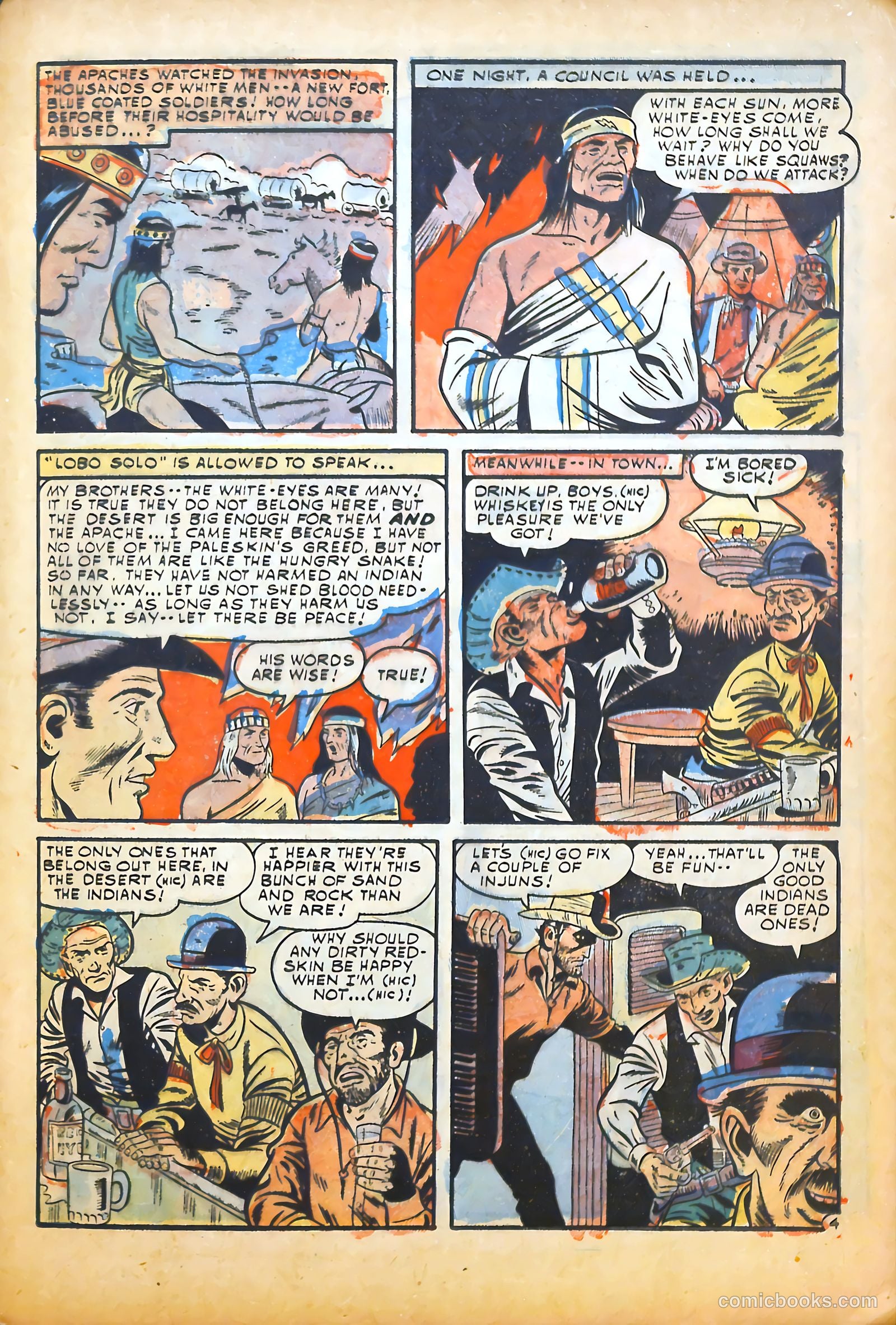 Blazing Western #5 (1954) — page 22 of 37