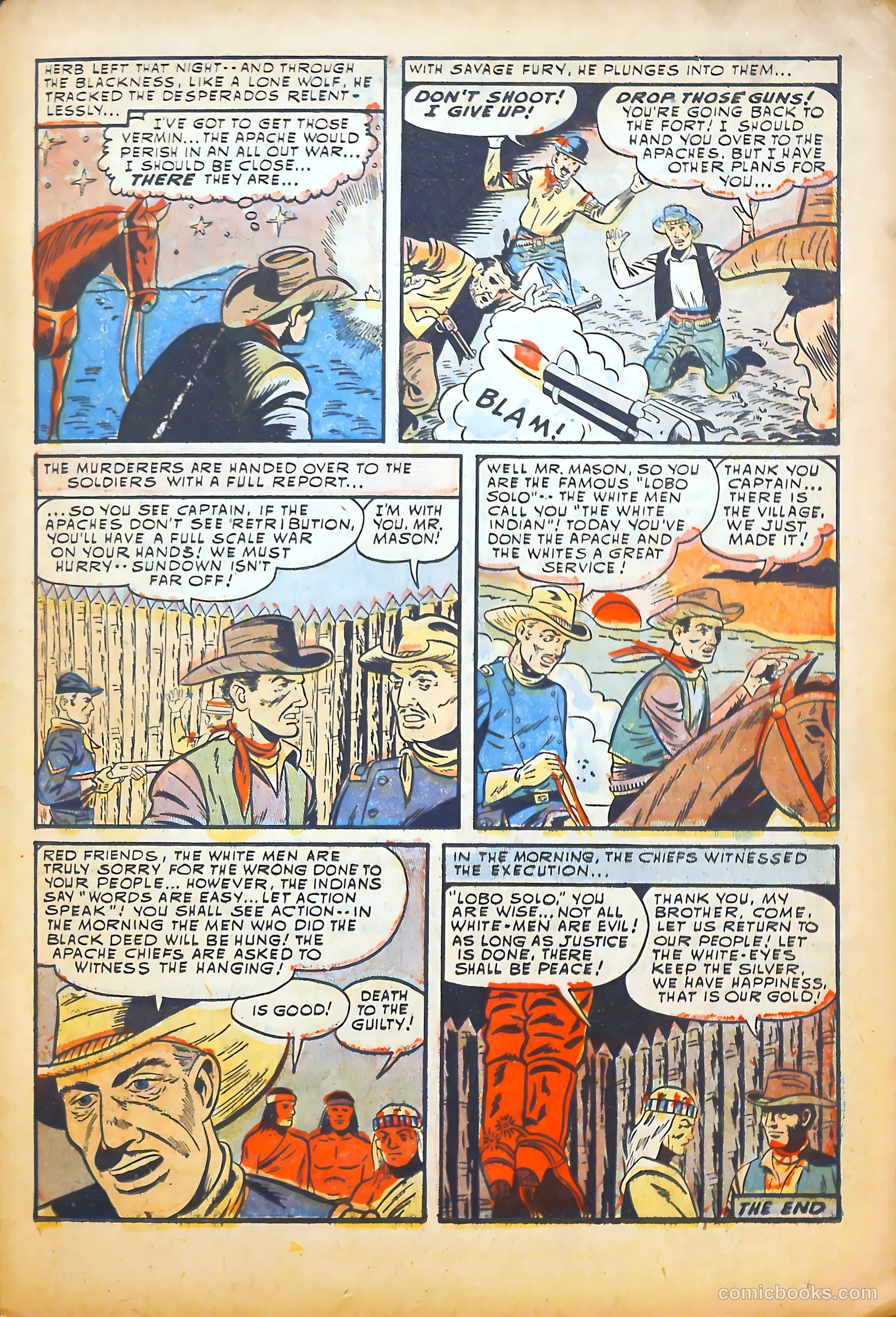 Blazing Western #5 (1954) — page 24 of 37