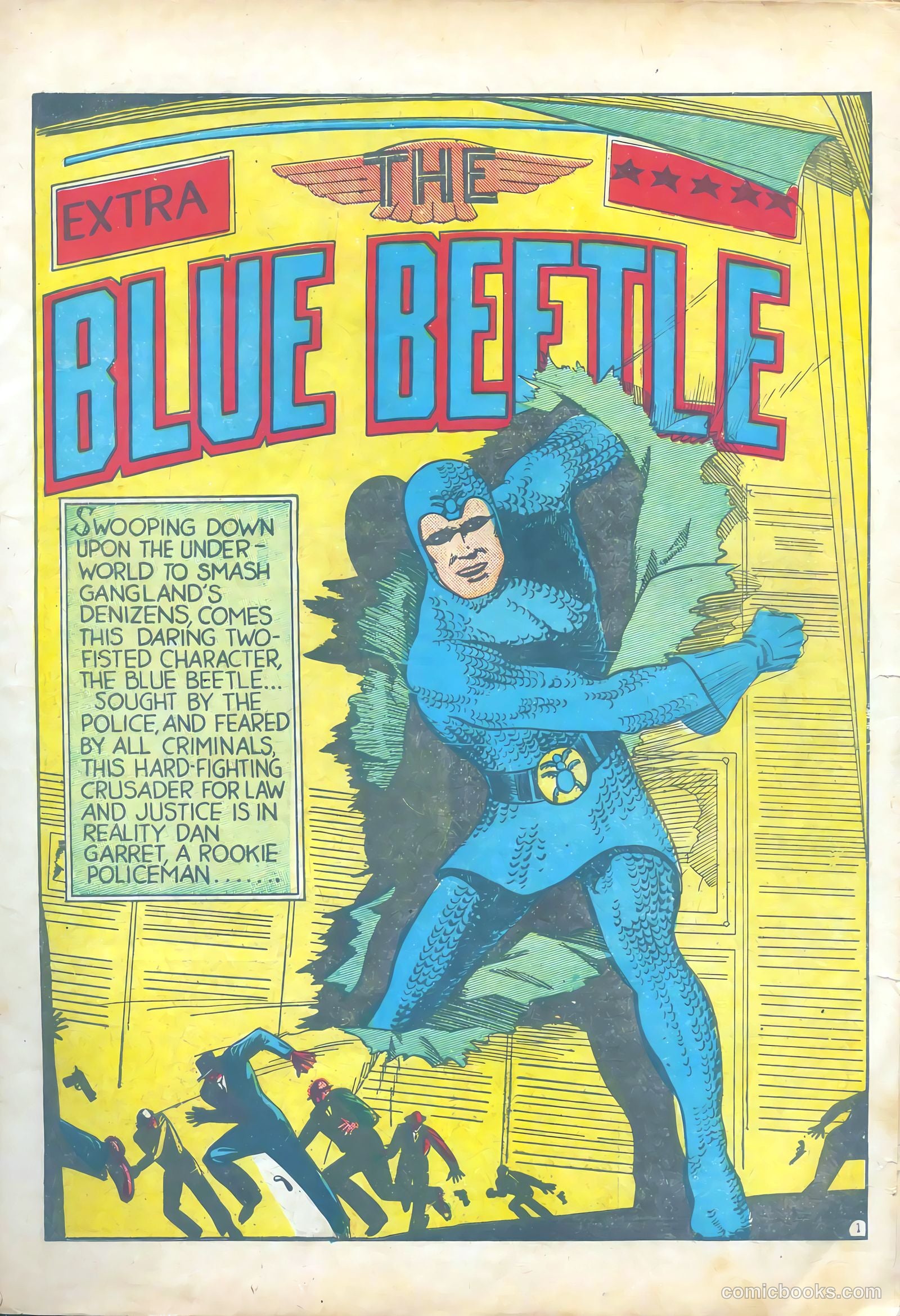 Blue Beetle #1 (1939) — page 3 of 68