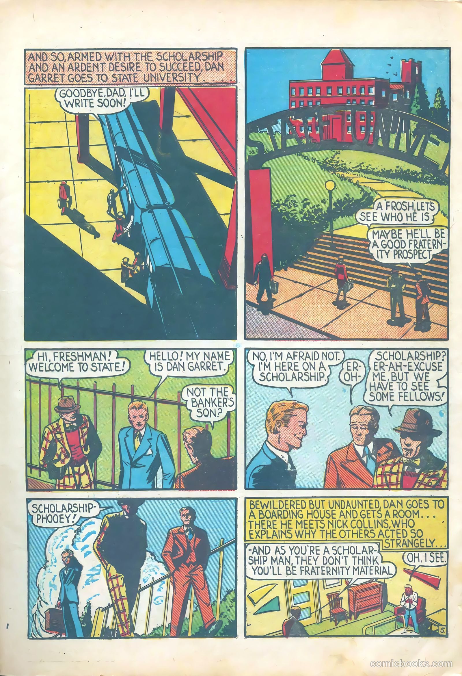 Blue Beetle #1 (1939) — page 7 of 68