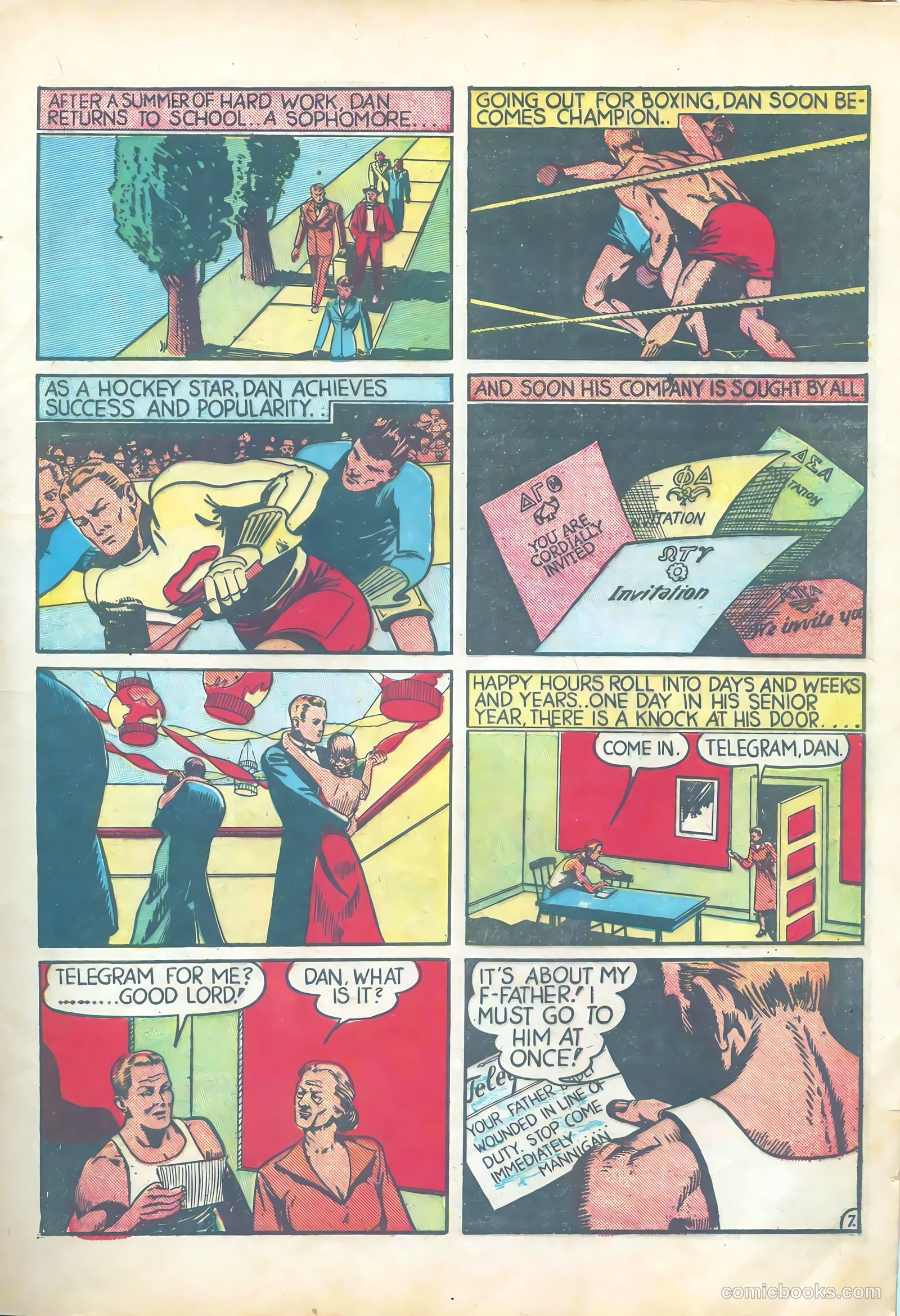 Blue Beetle #1 (1939) — page 9 of 68