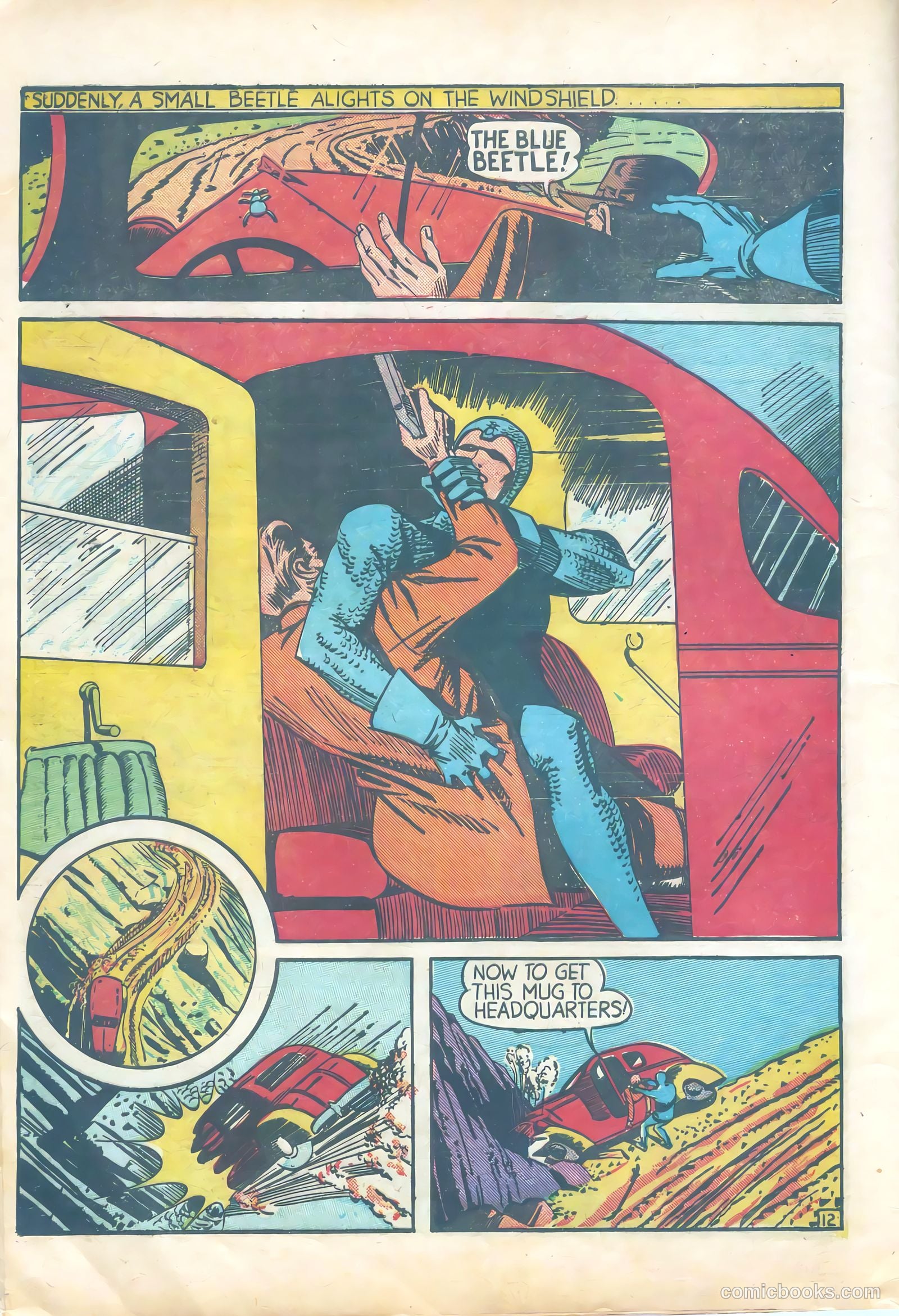 Blue Beetle #1 (1939) — page 14 of 68