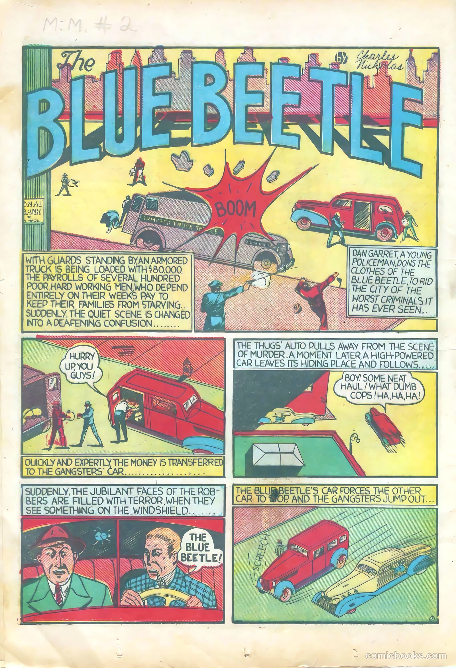 Blue Beetle #1 (1939) — page 20 of 68