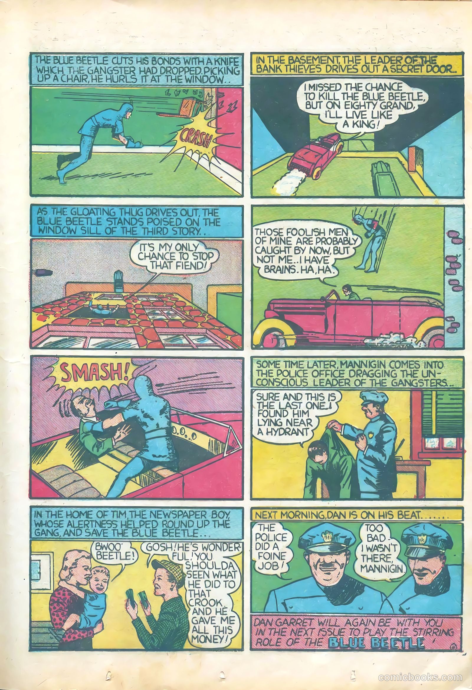 Blue Beetle #1 (1939) — page 23 of 68