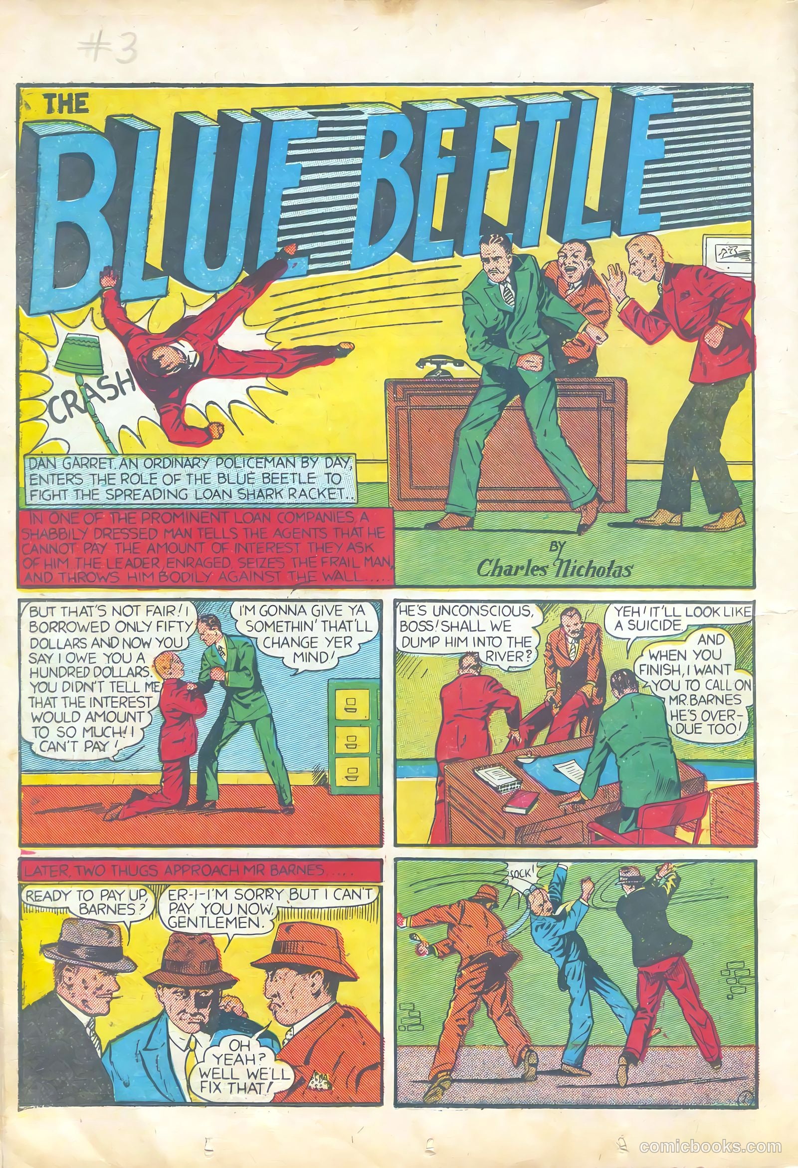 Blue Beetle #1 (1939) — page 24 of 68