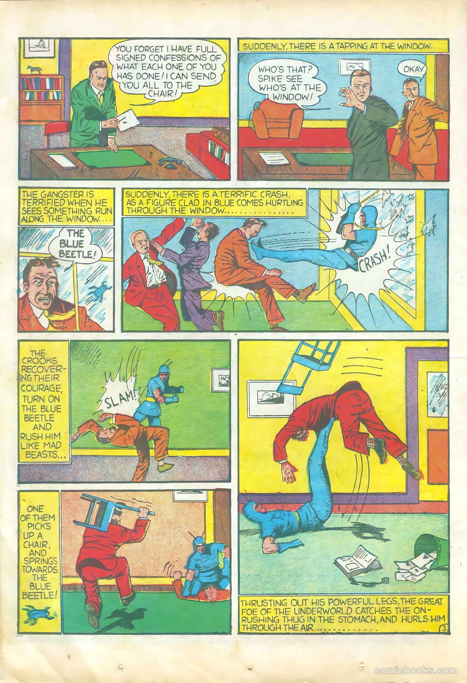 Blue Beetle #1 (1939) — page 26 of 68