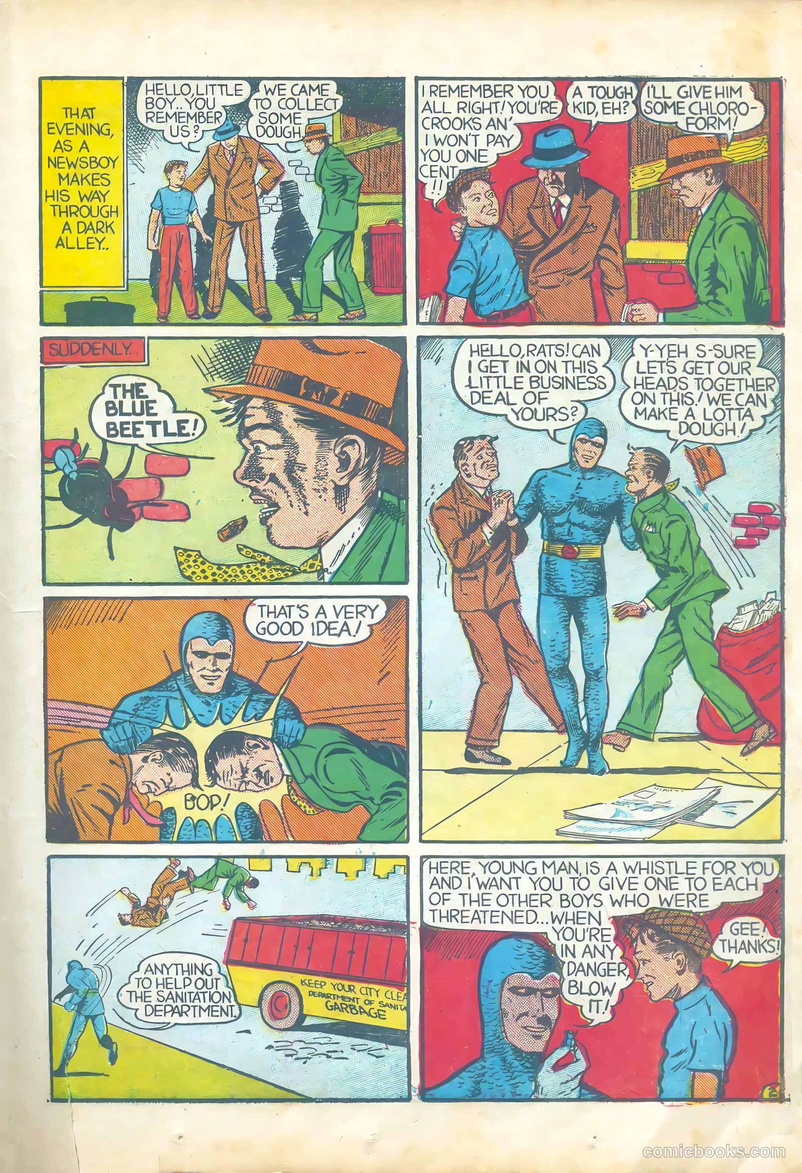 Blue Beetle #1 (1939) — page 29 of 68