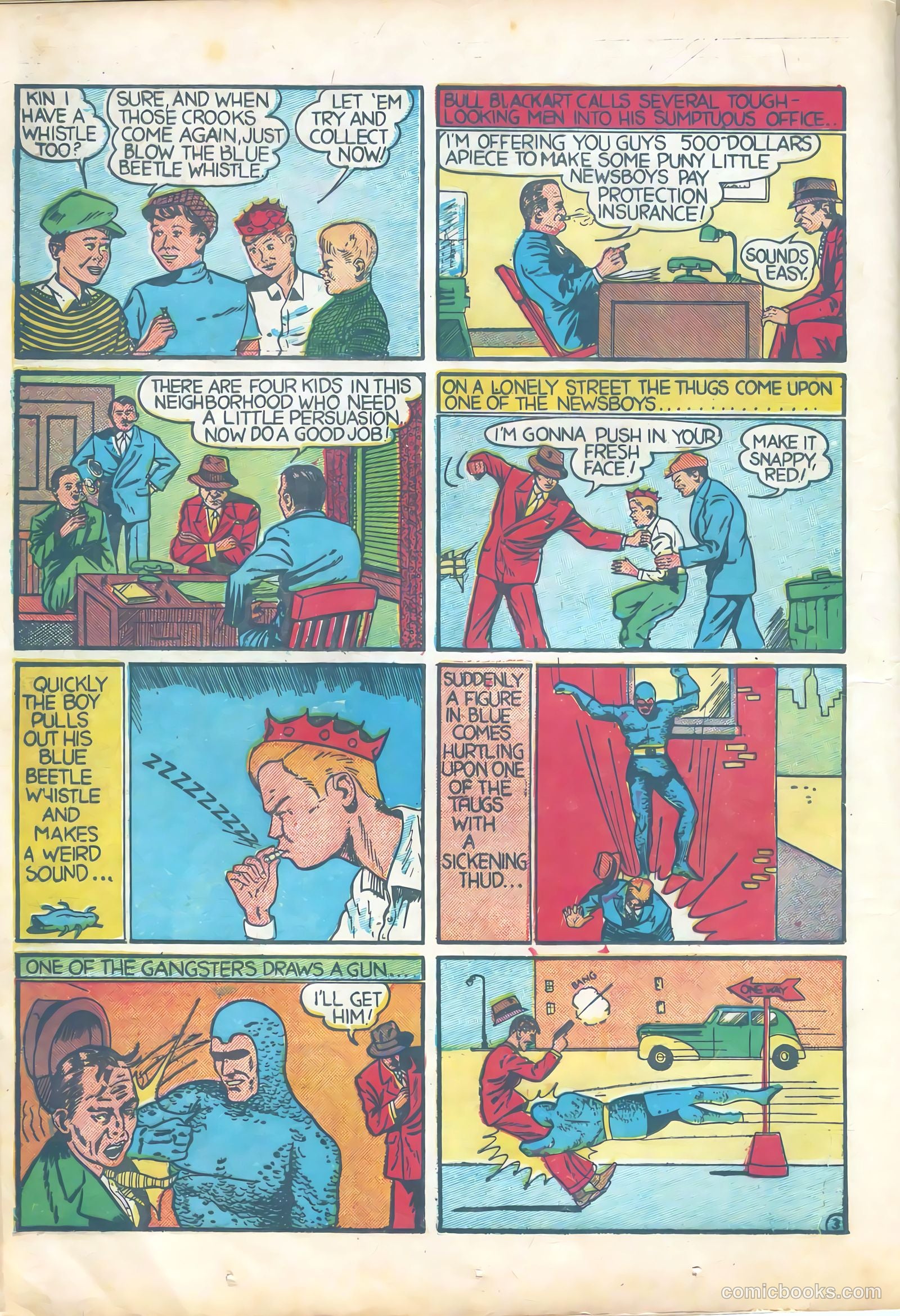 Blue Beetle #1 (1939) — page 30 of 68