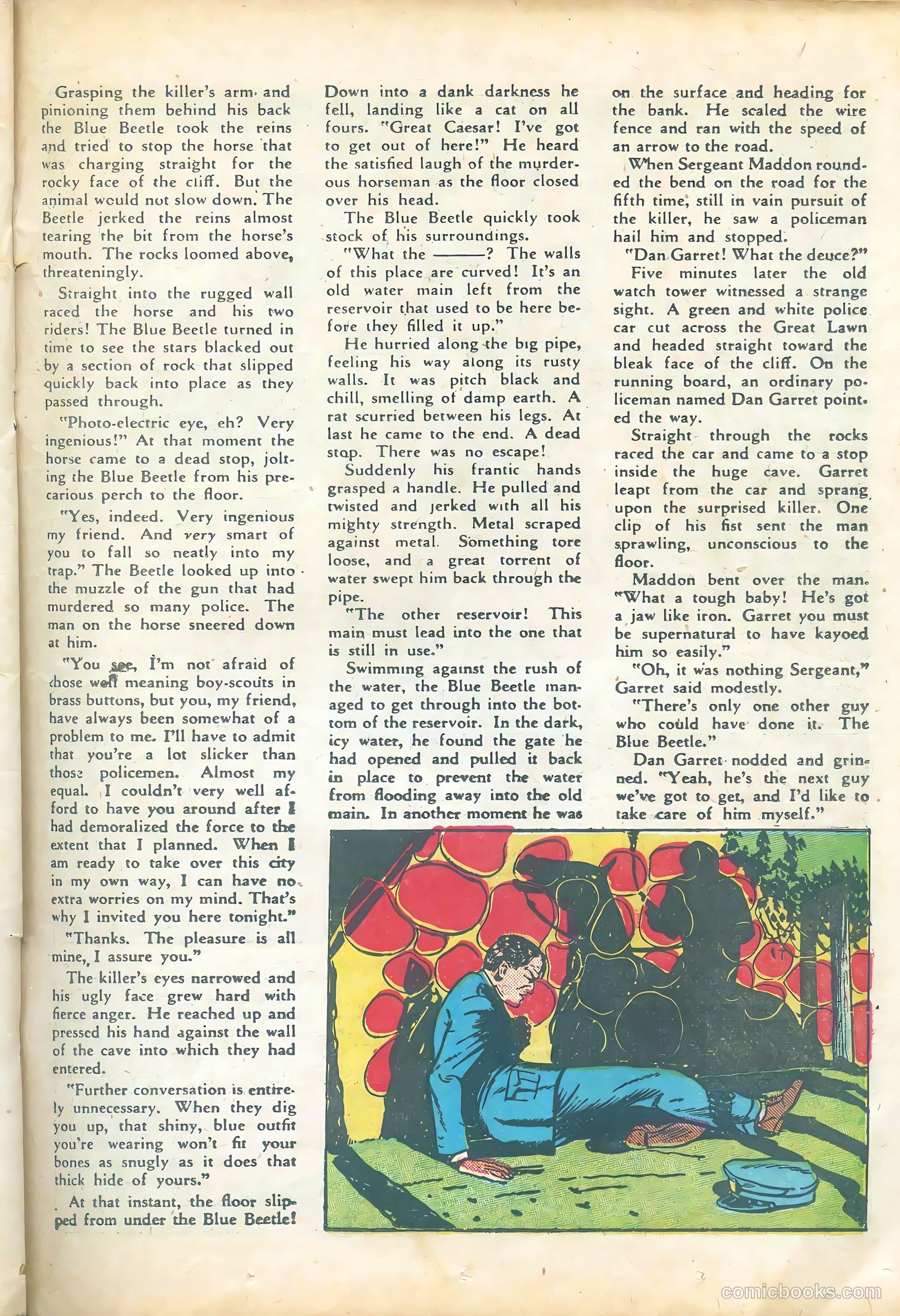 Blue Beetle #1 (1939) — page 37 of 68