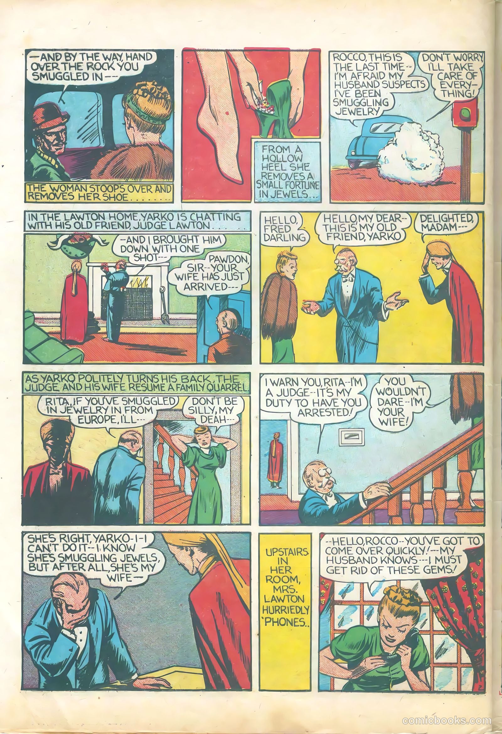 Blue Beetle #1 (1939) — page 54 of 68