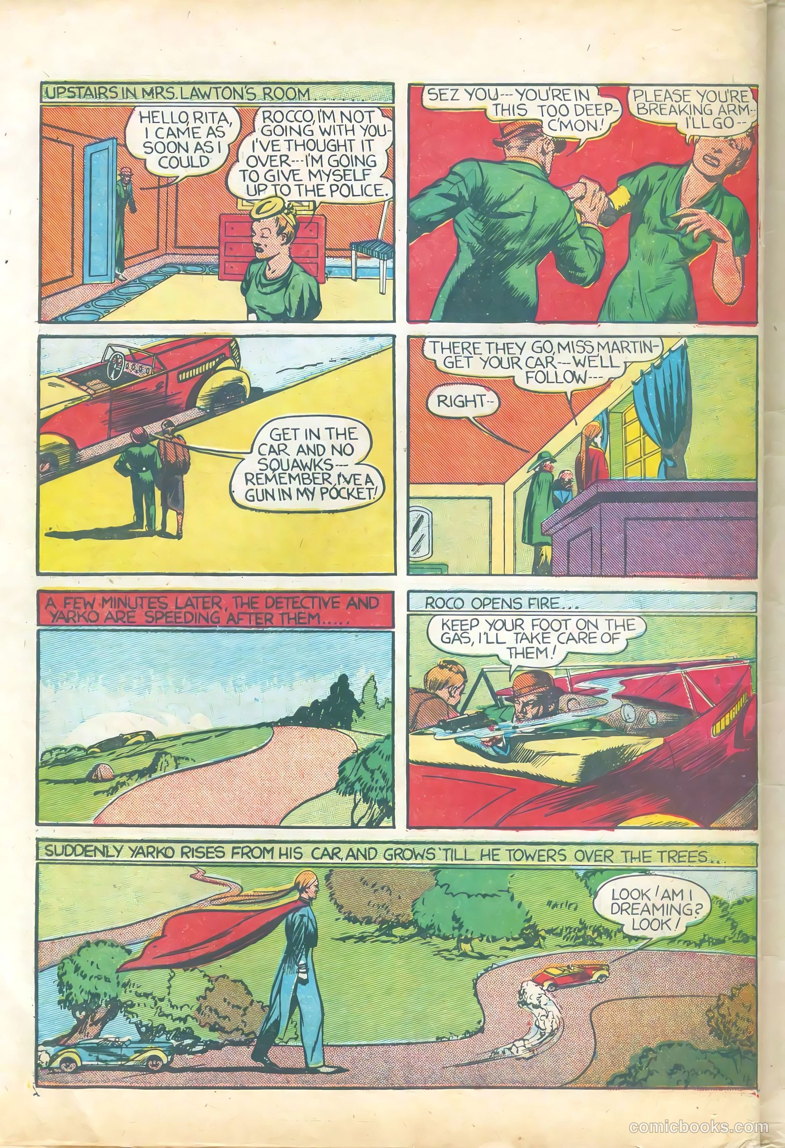 Blue Beetle #1 (1939) — page 56 of 68