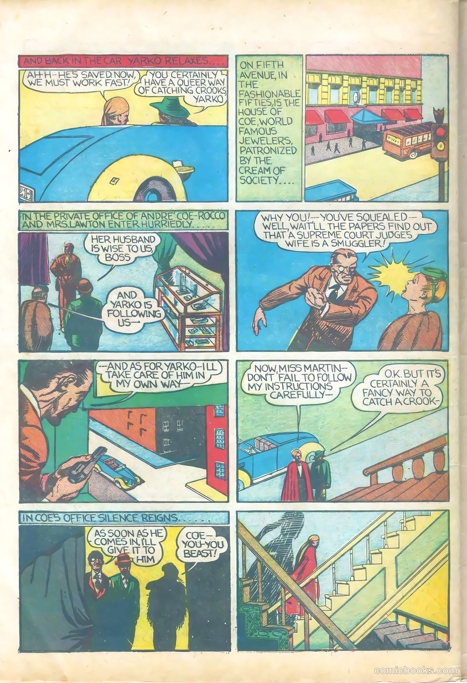 Blue Beetle #1 (1939) — page 58 of 68
