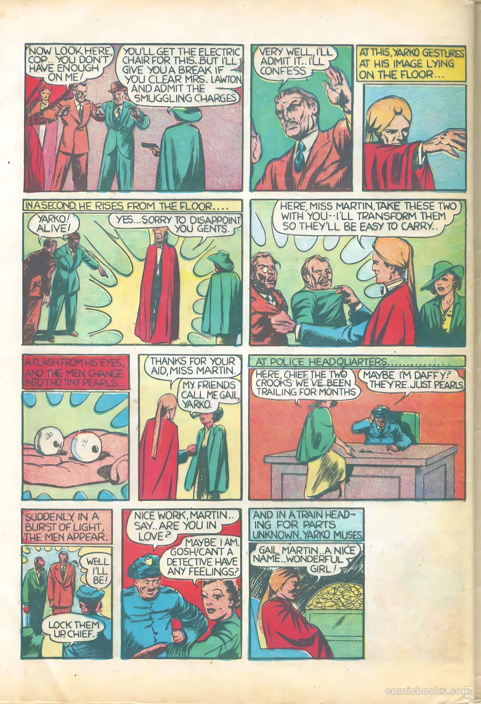 Blue Beetle #1 (1939) — page 60 of 68