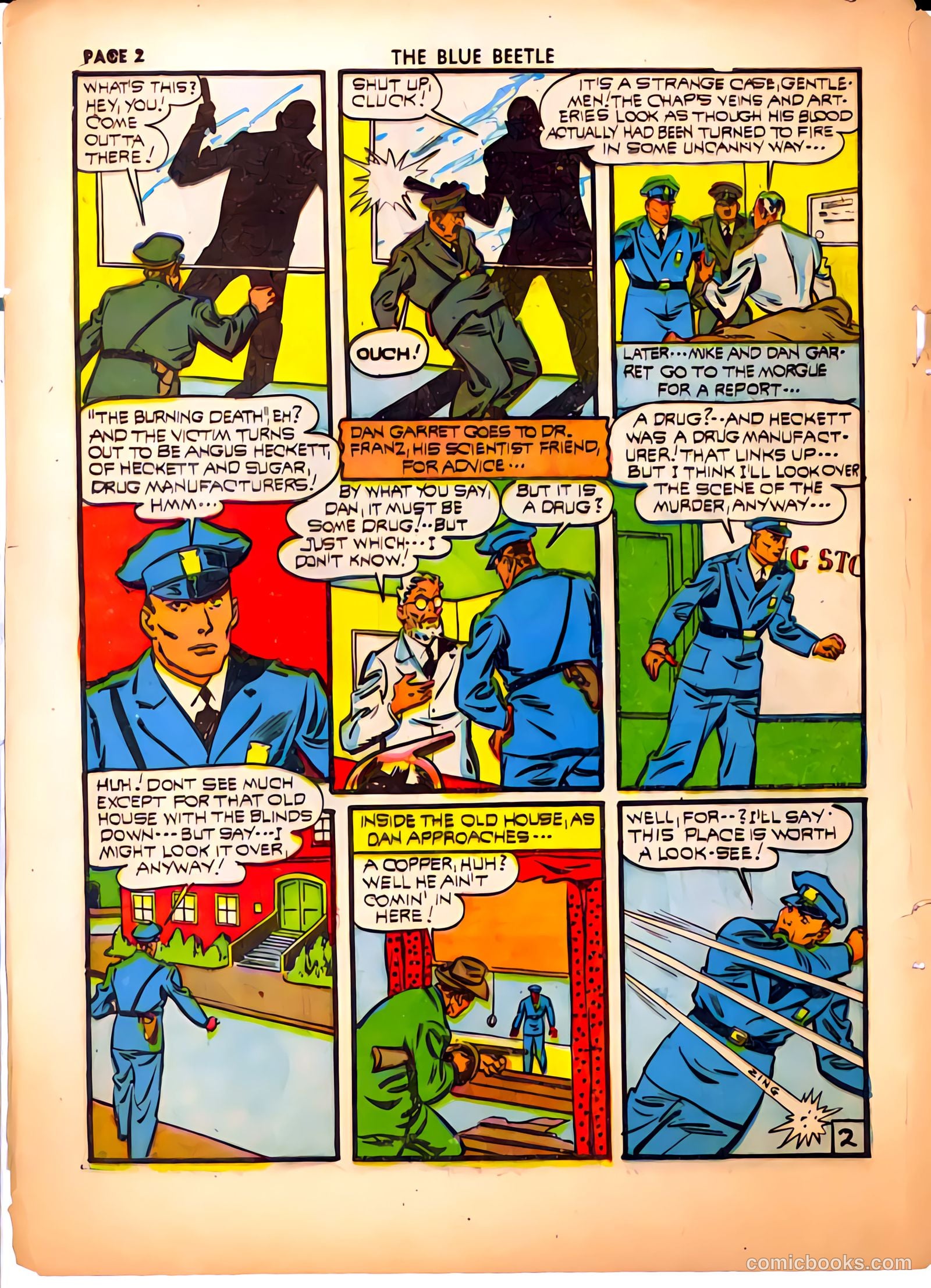 Blue Beetle #10 (1941) — page 4 of 67