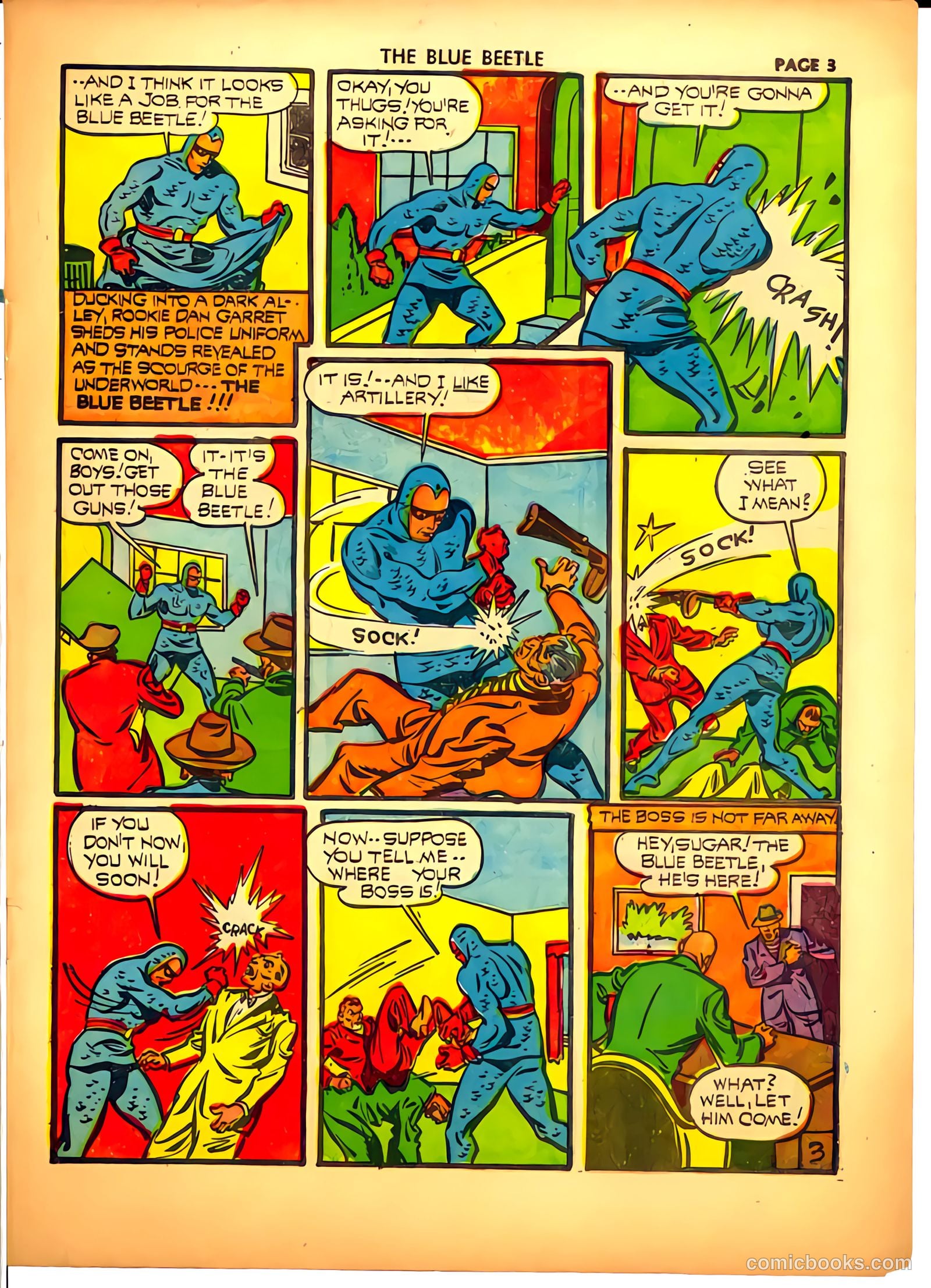 Blue Beetle #10 (1941) — page 5 of 67