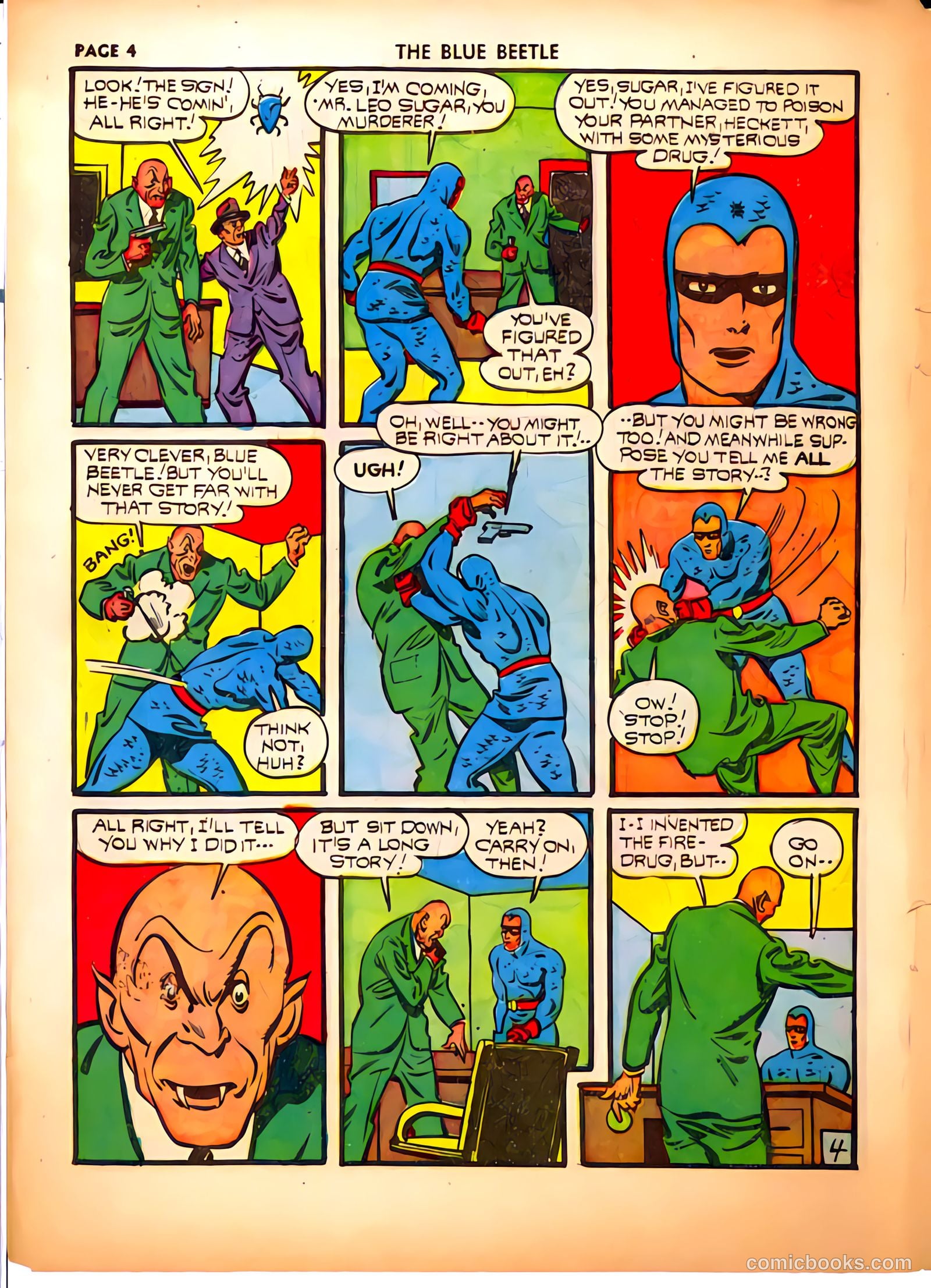 Blue Beetle #10 (1941) — page 6 of 67