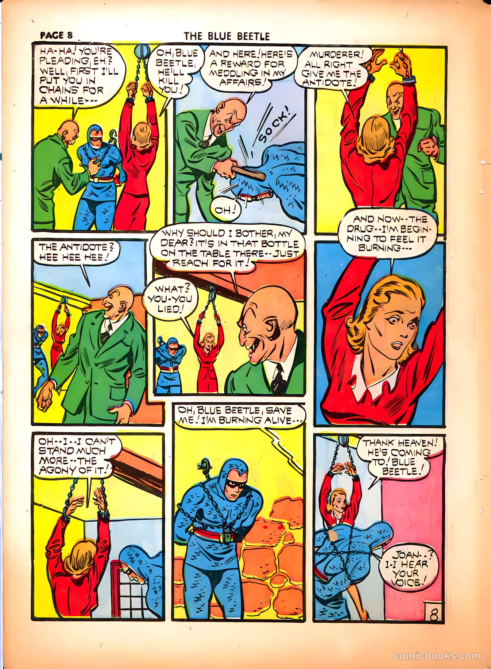 Blue Beetle #10 (1941) — page 10 of 67