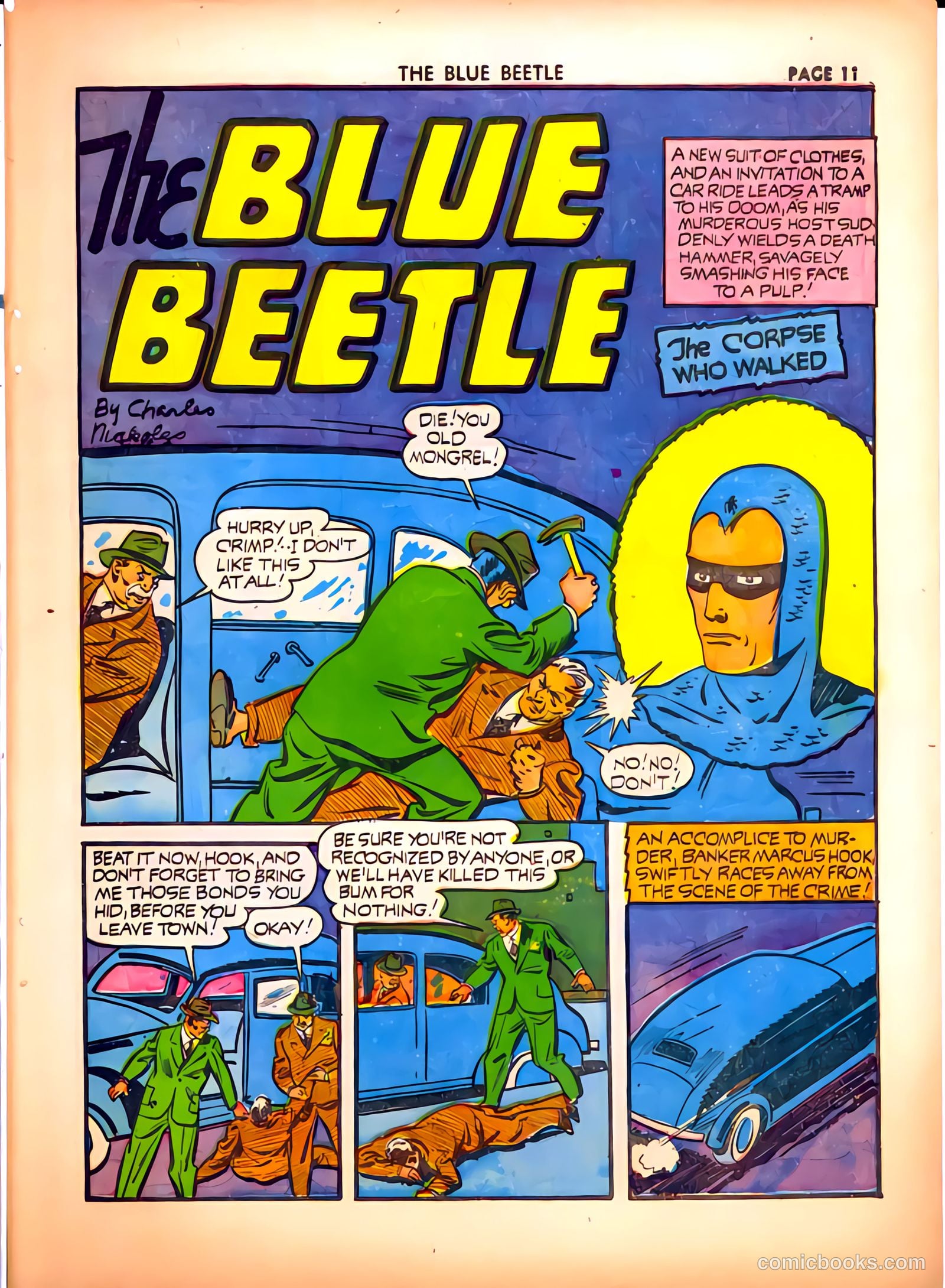 Blue Beetle #10 (1941) — page 13 of 67