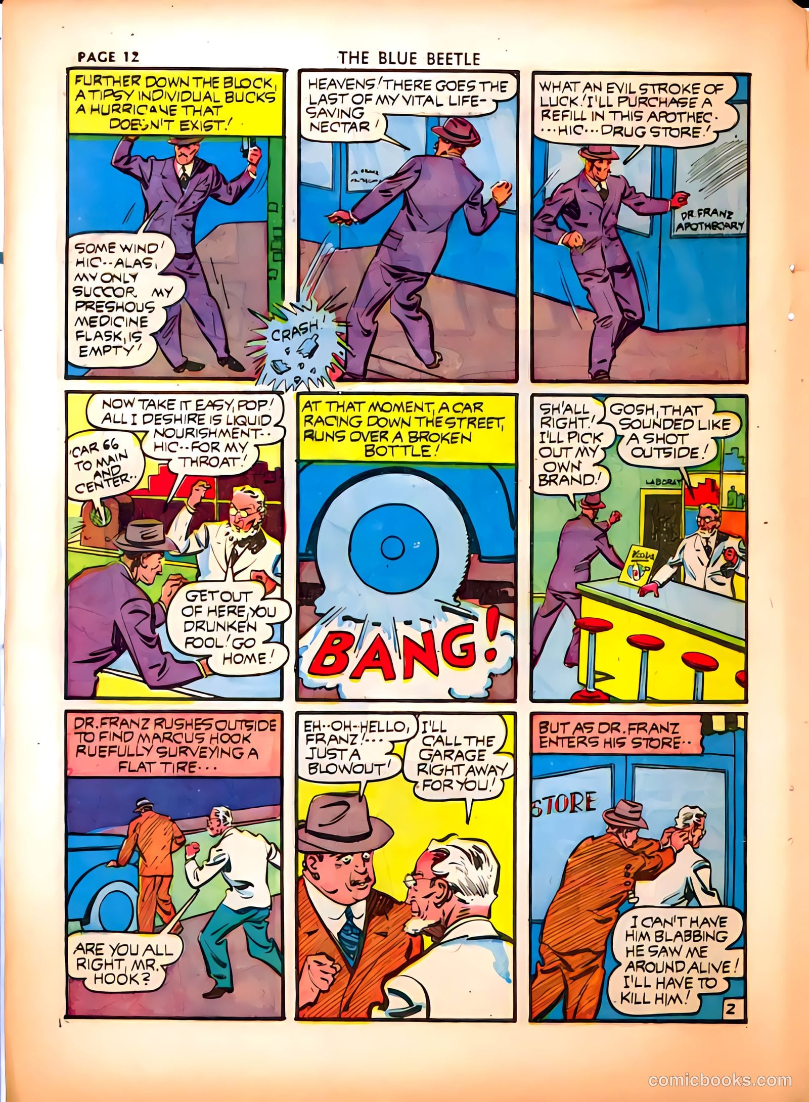 Blue Beetle #10 (1941) — page 14 of 67