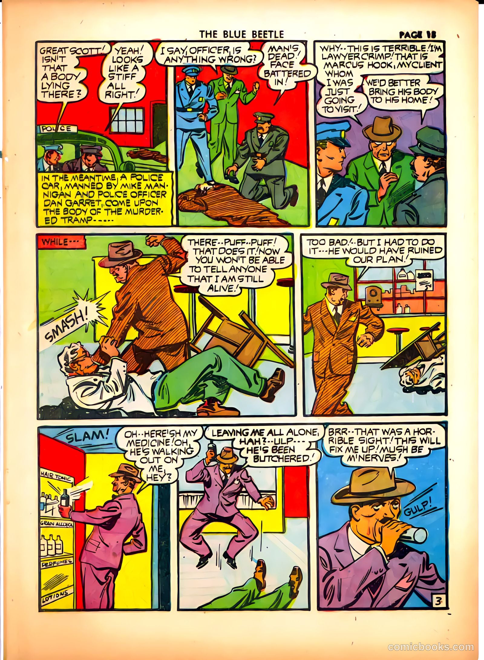Blue Beetle #10 (1941) — page 15 of 67
