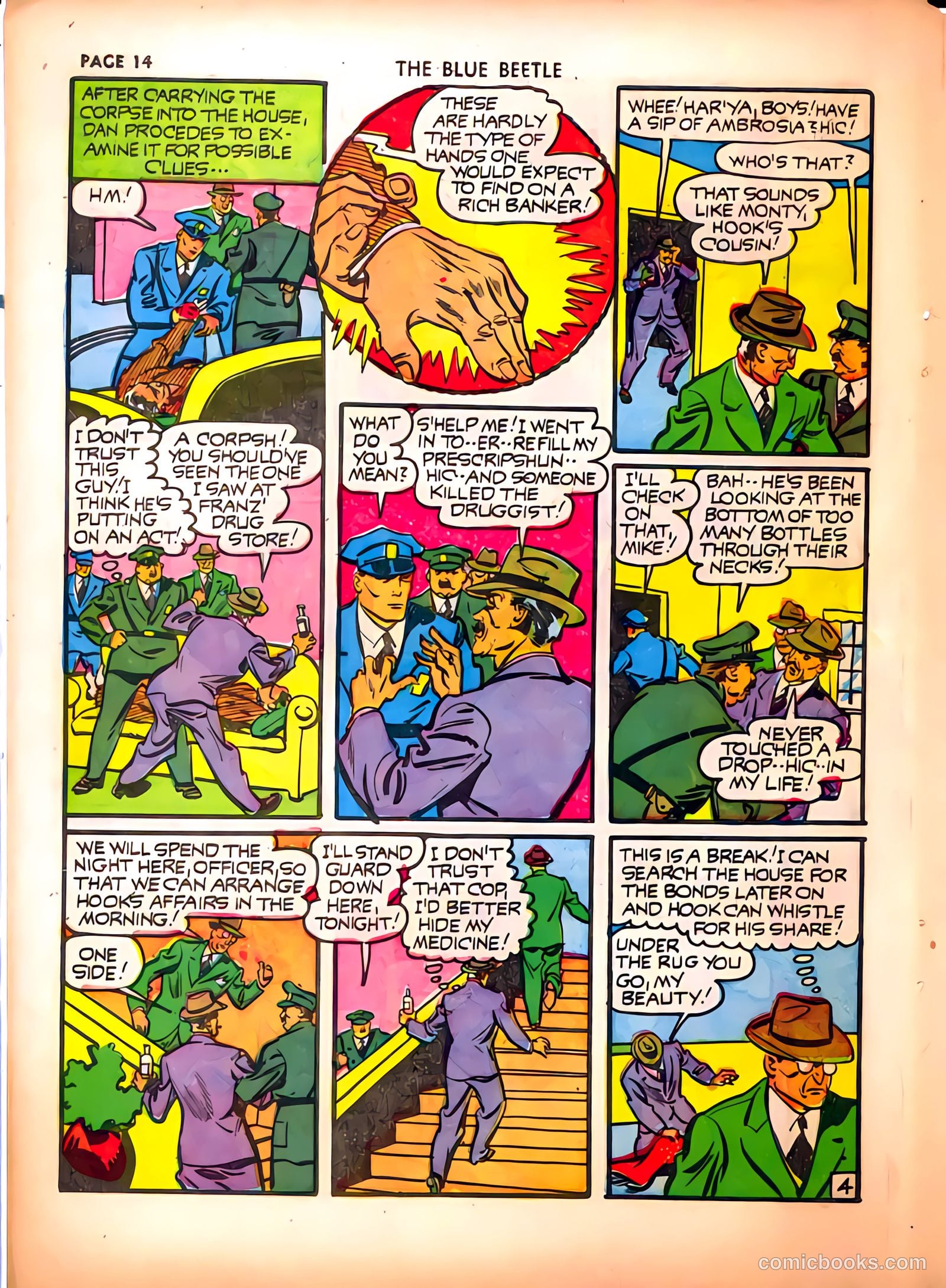 Blue Beetle #10 (1941) — page 16 of 67
