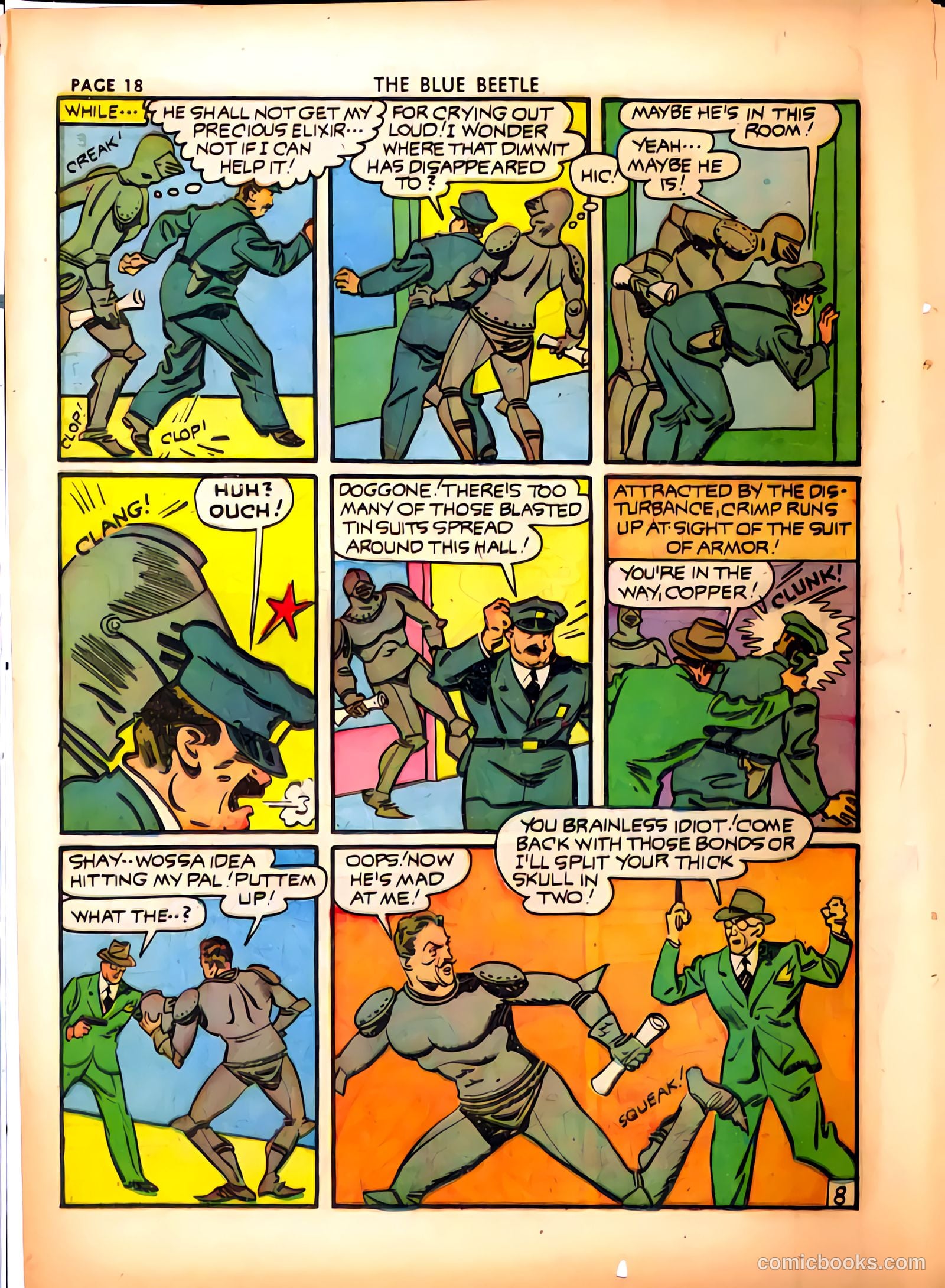 Blue Beetle #10 (1941) — page 20 of 67