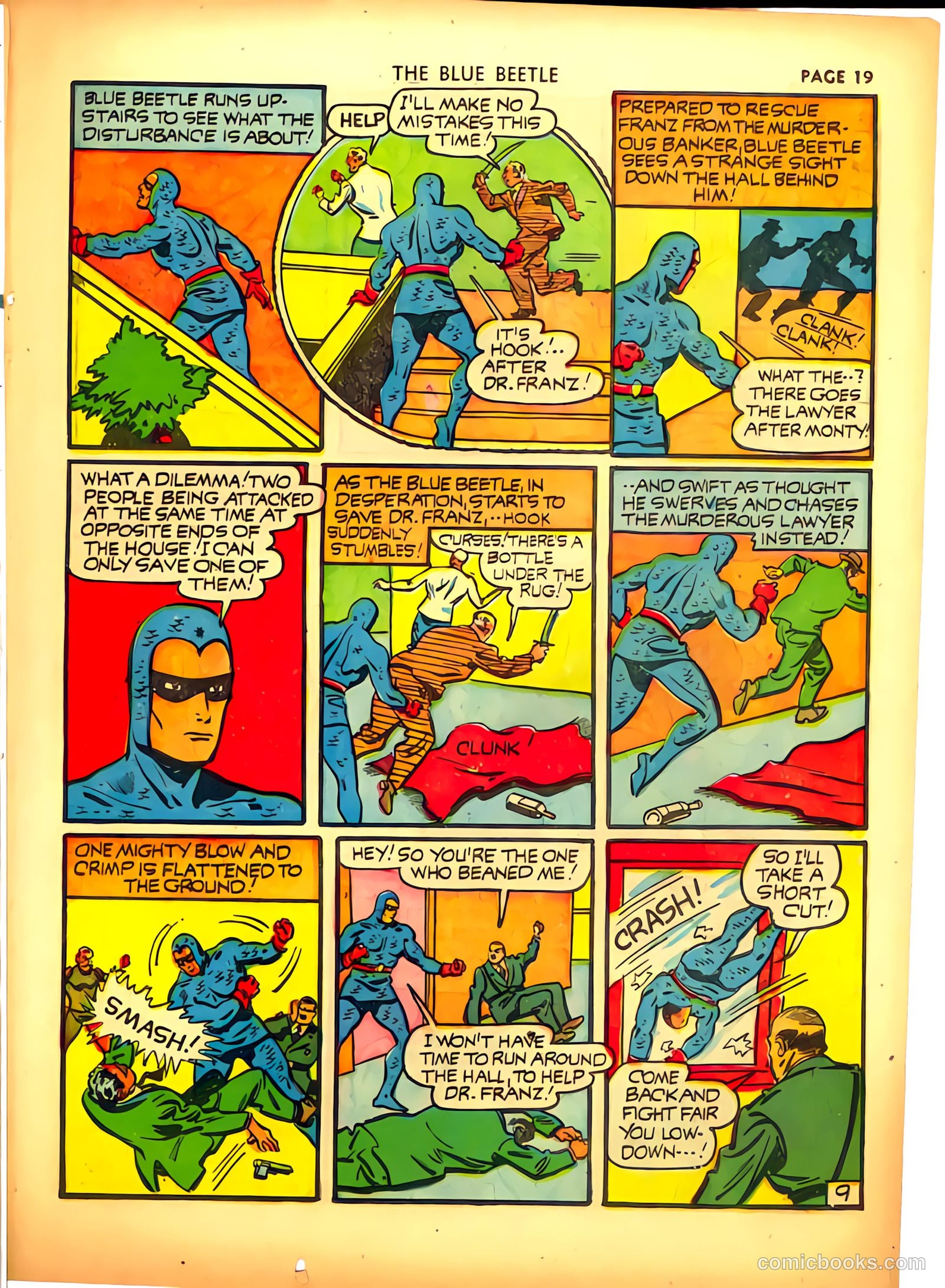 Blue Beetle #10 (1941) — page 21 of 67