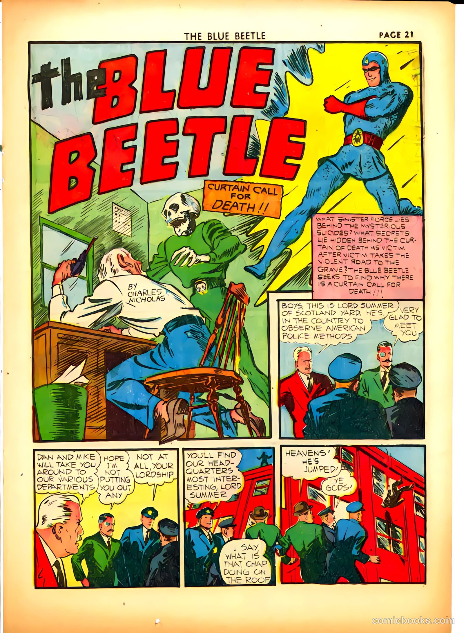Blue Beetle #10 (1941) — page 23 of 67